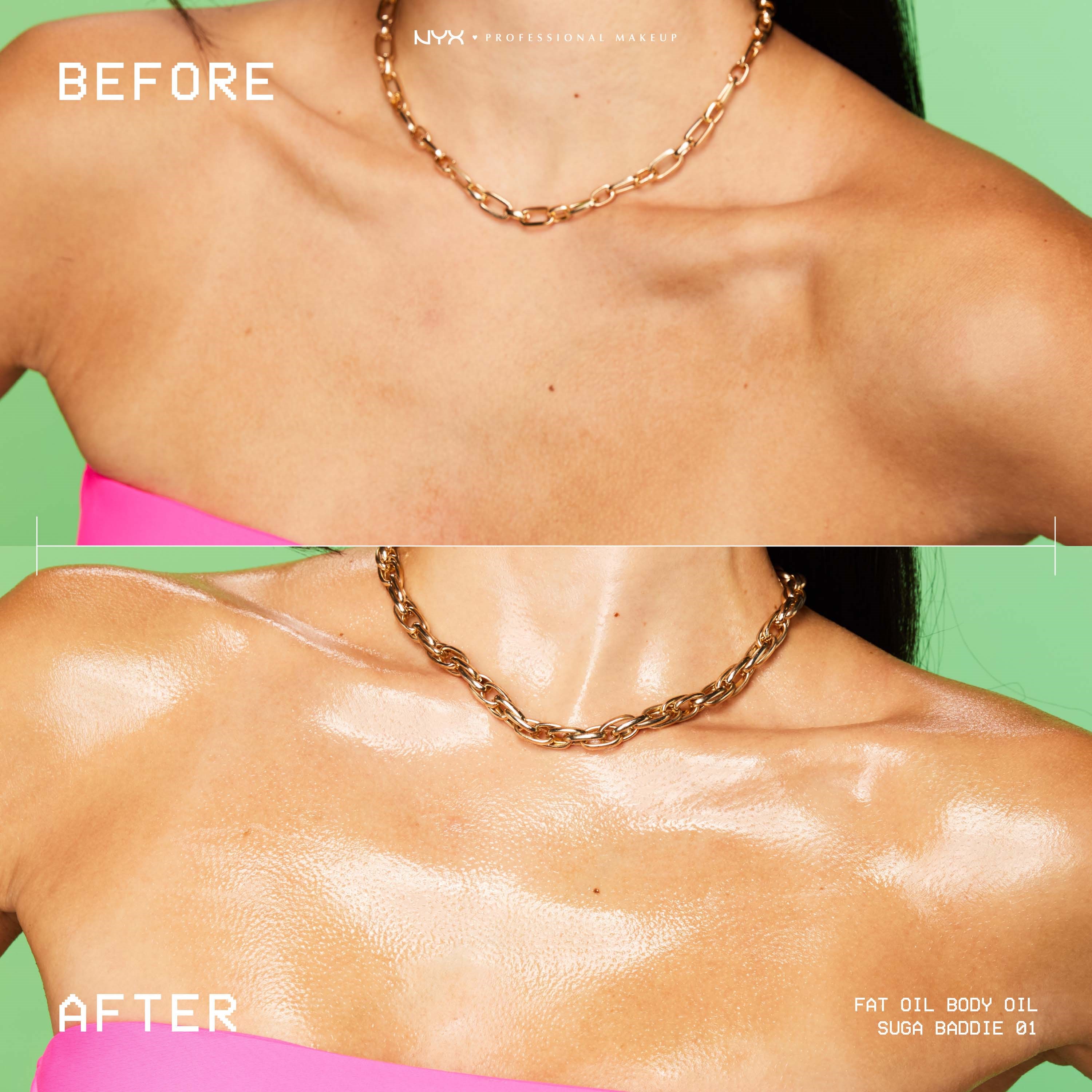 NYX PROFESSIONAL MAKEUP Fat Oil Body Oil Suga Baddie (obrázok 4)