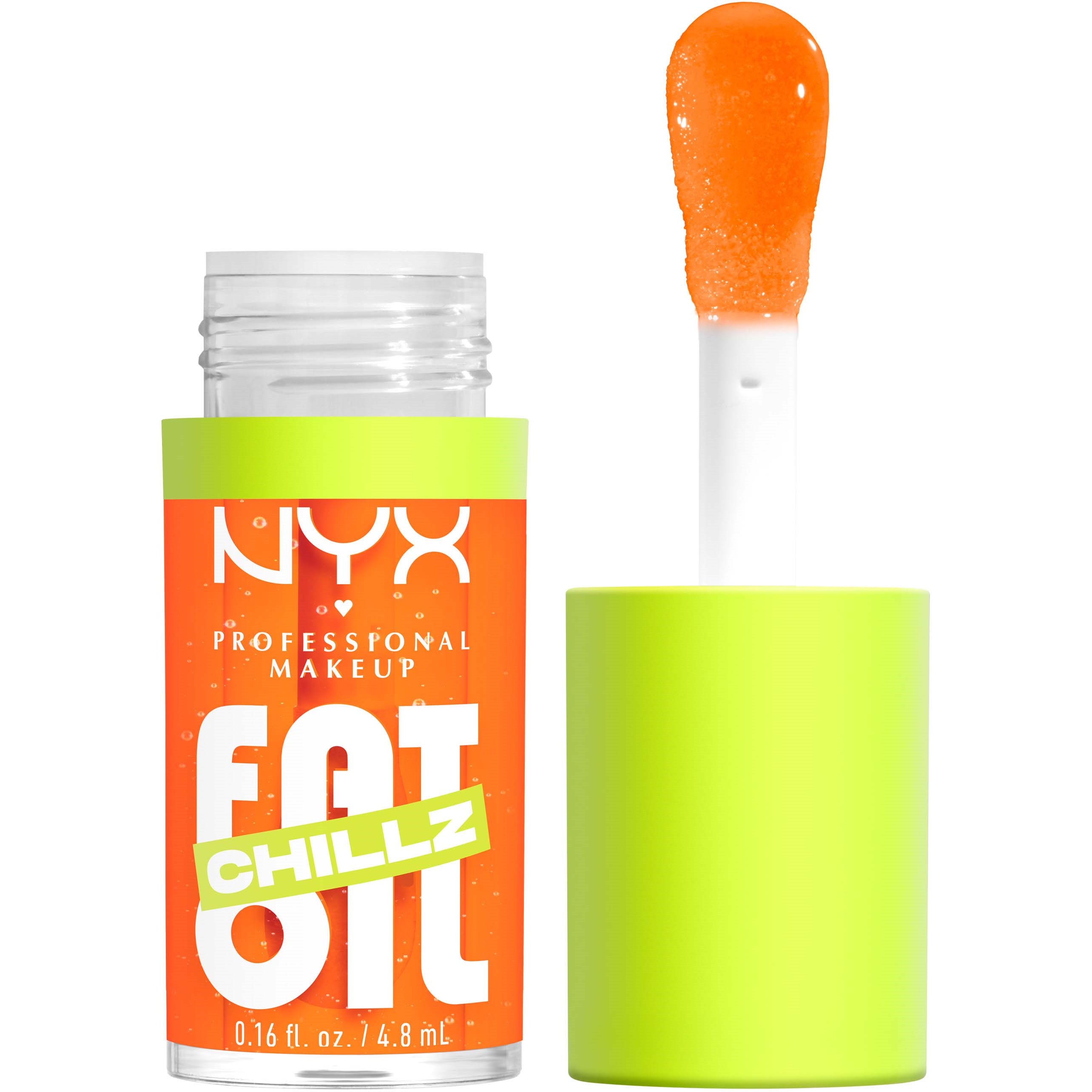NYX PROFESSIONAL MAKEUP Fat Oil Chillz Lip Drip Lip Oil 15 Citrus billede