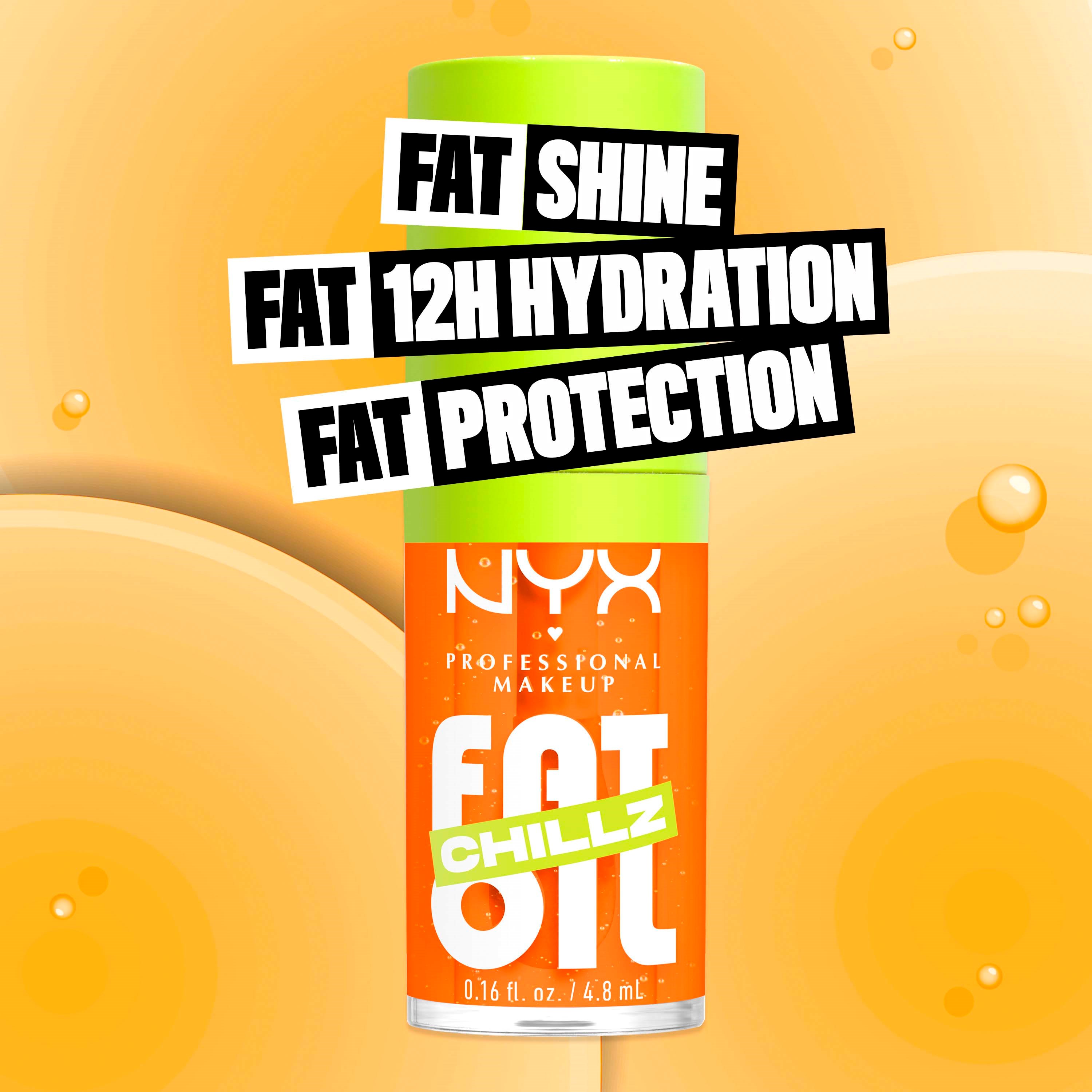 NYX PROFESSIONAL MAKEUP Fat Oil Chillz Lip Drip Lip Oil 15 Citrus Chil (obrázok 3)