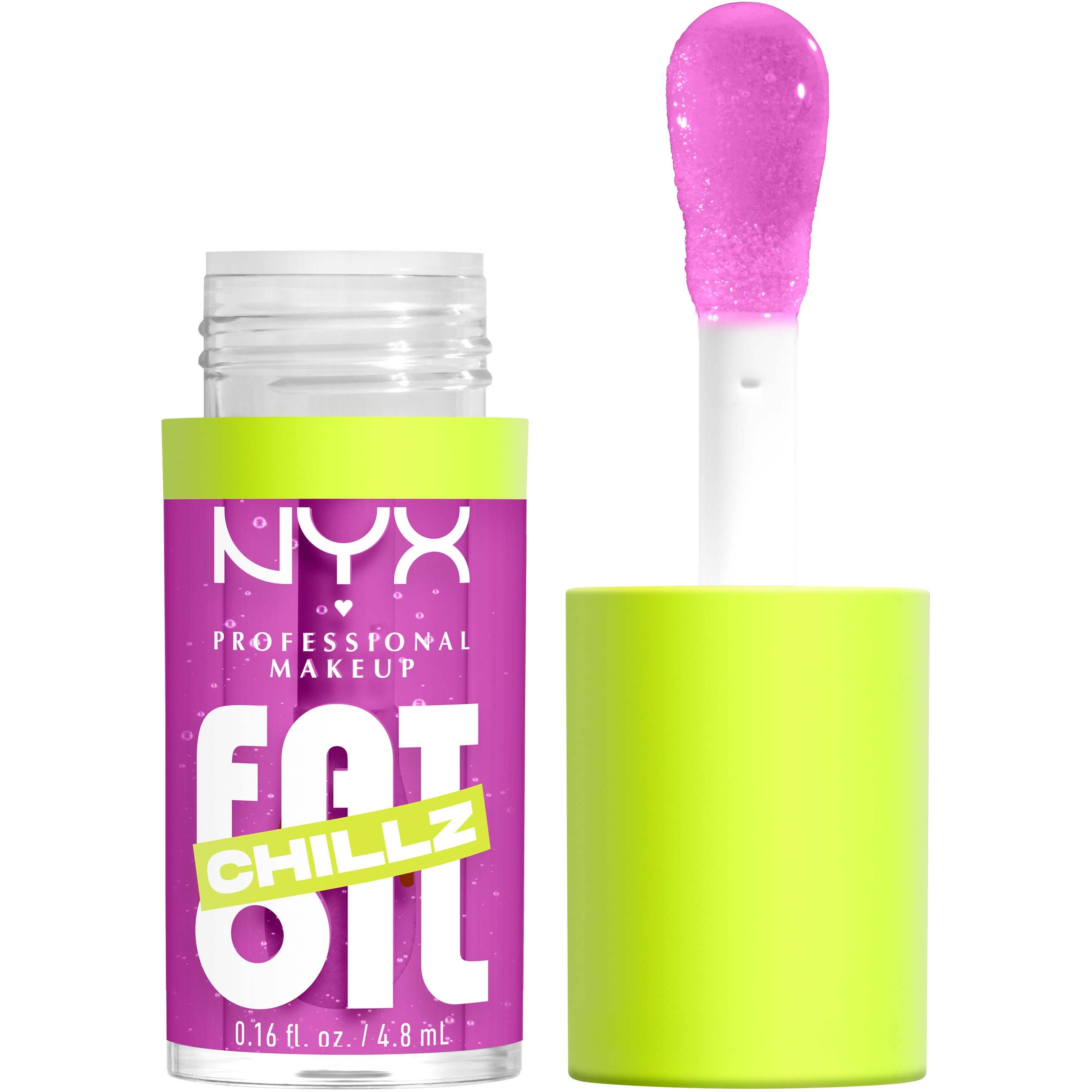 NYX PROFESSIONAL MAKEUP Fat Oil Chillz Lip Drip Lip Oil 16 Strawb