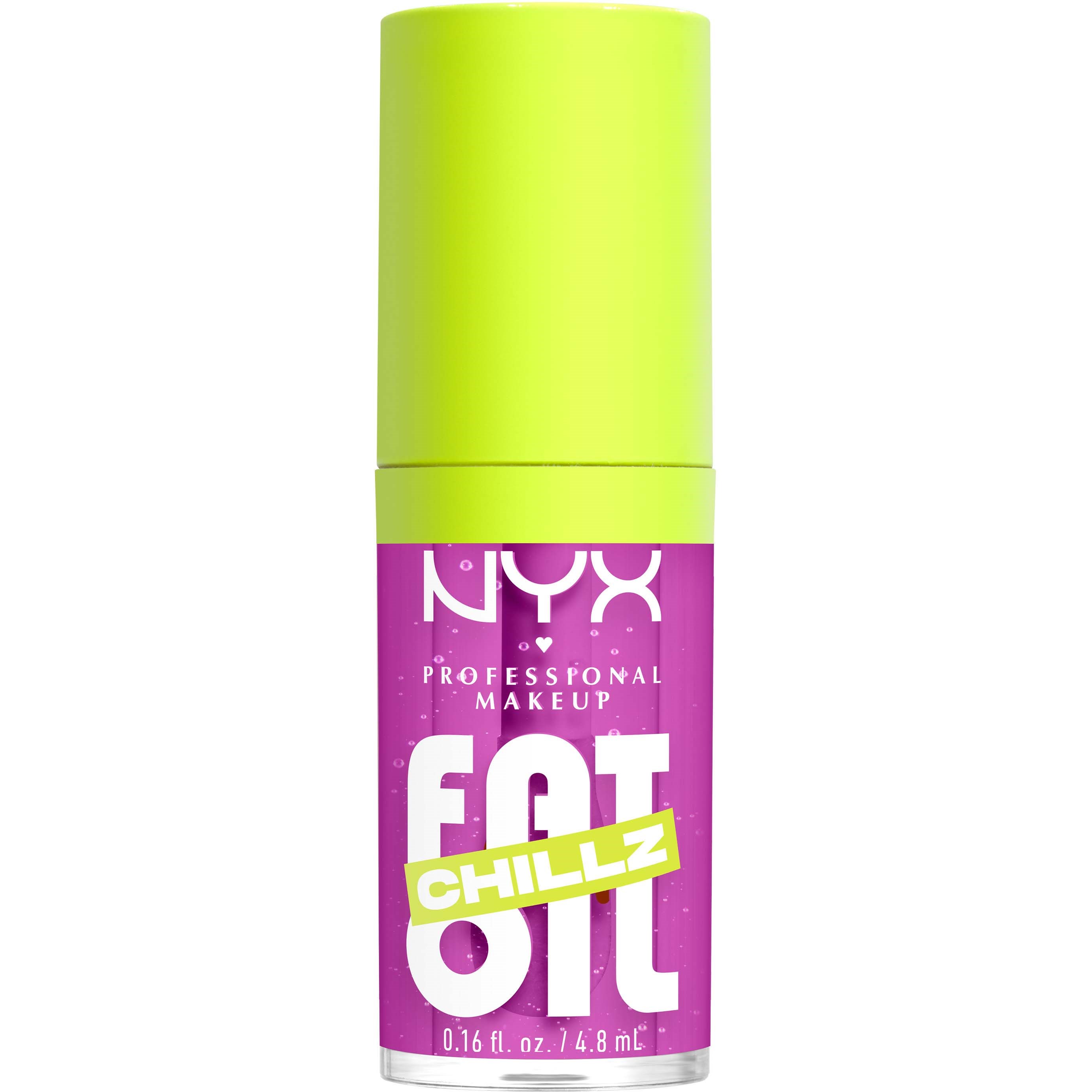 NYX PROFESSIONAL MAKEUP Fat Oil Chillz Lip Drip Lip Oil 16 Strawberry (obrázok 3)