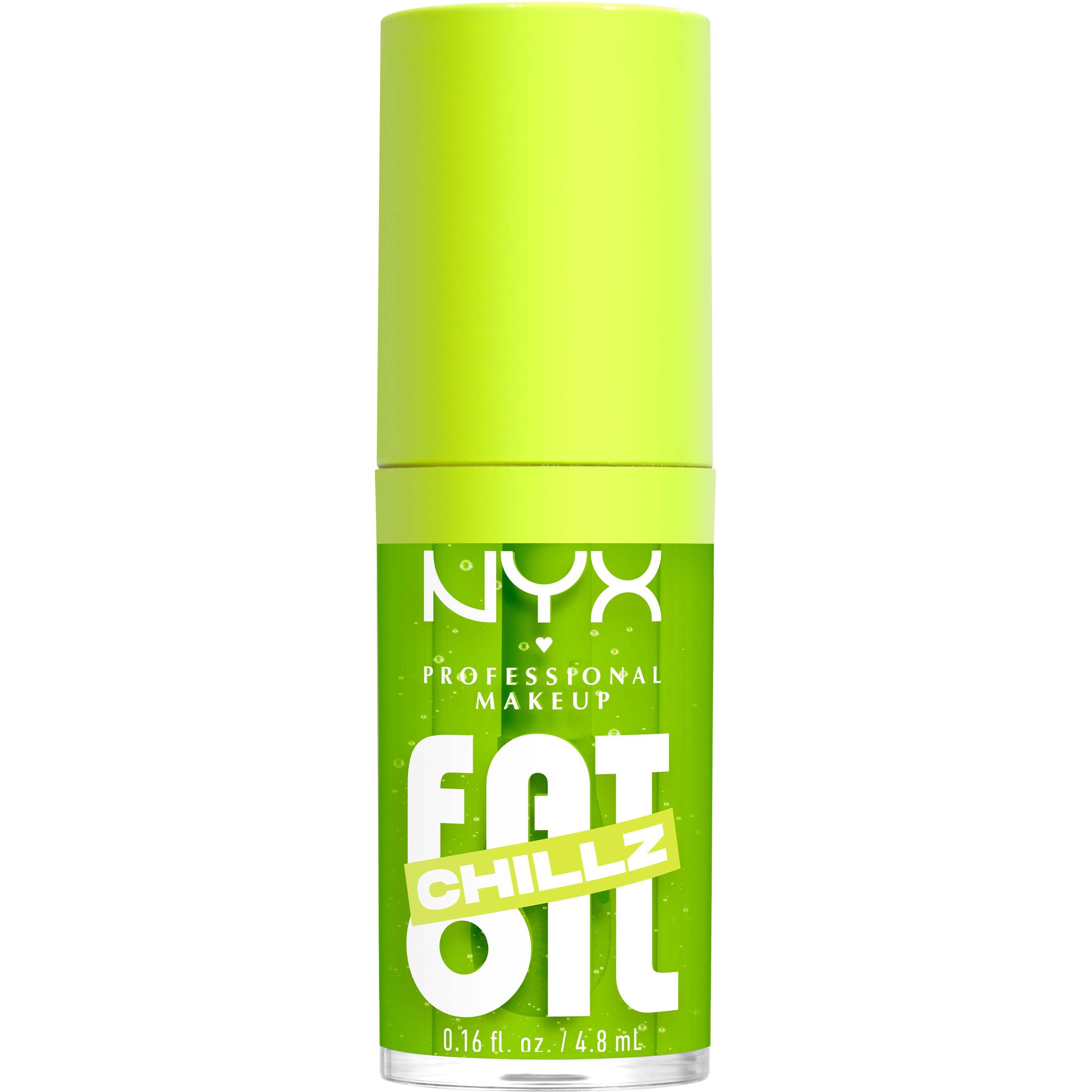 NYX PROFESSIONAL MAKEUP Fat Oil Chillz Lip Drip Lip Oil 19 Kiwi Freezi (obrázok 6)