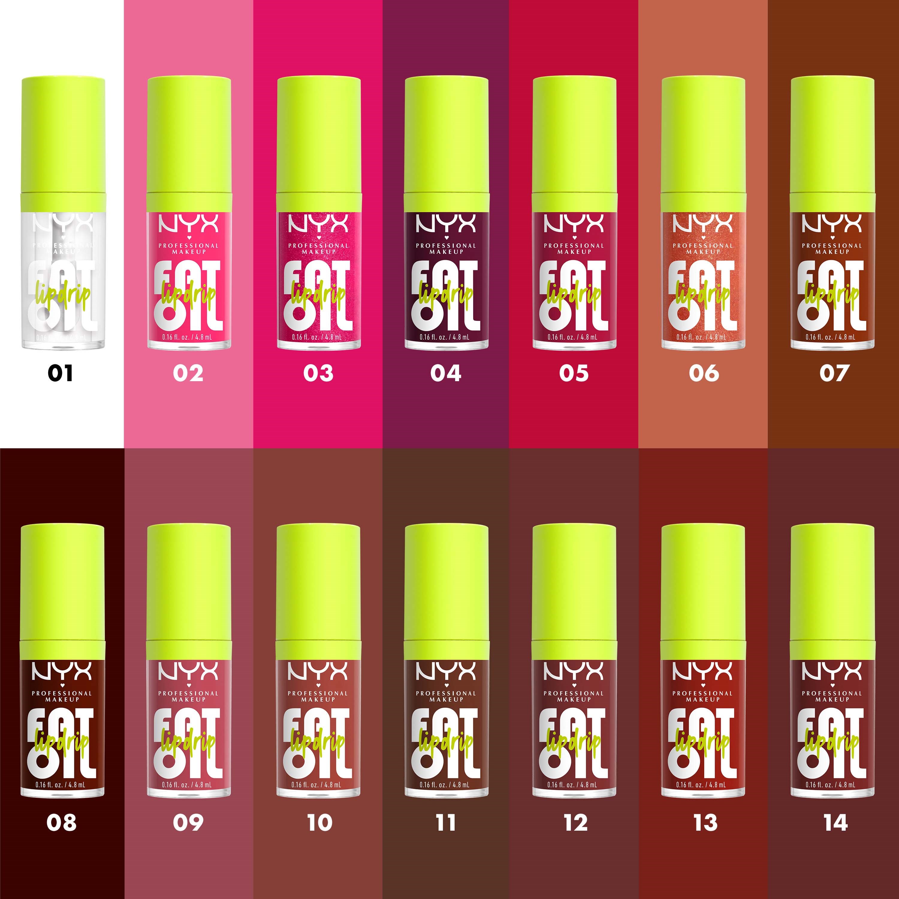 NYX PROFESSIONAL MAKEUP Fat Oil Lip Drip Lip Gloss 07 Scrollin (obrázok 6)