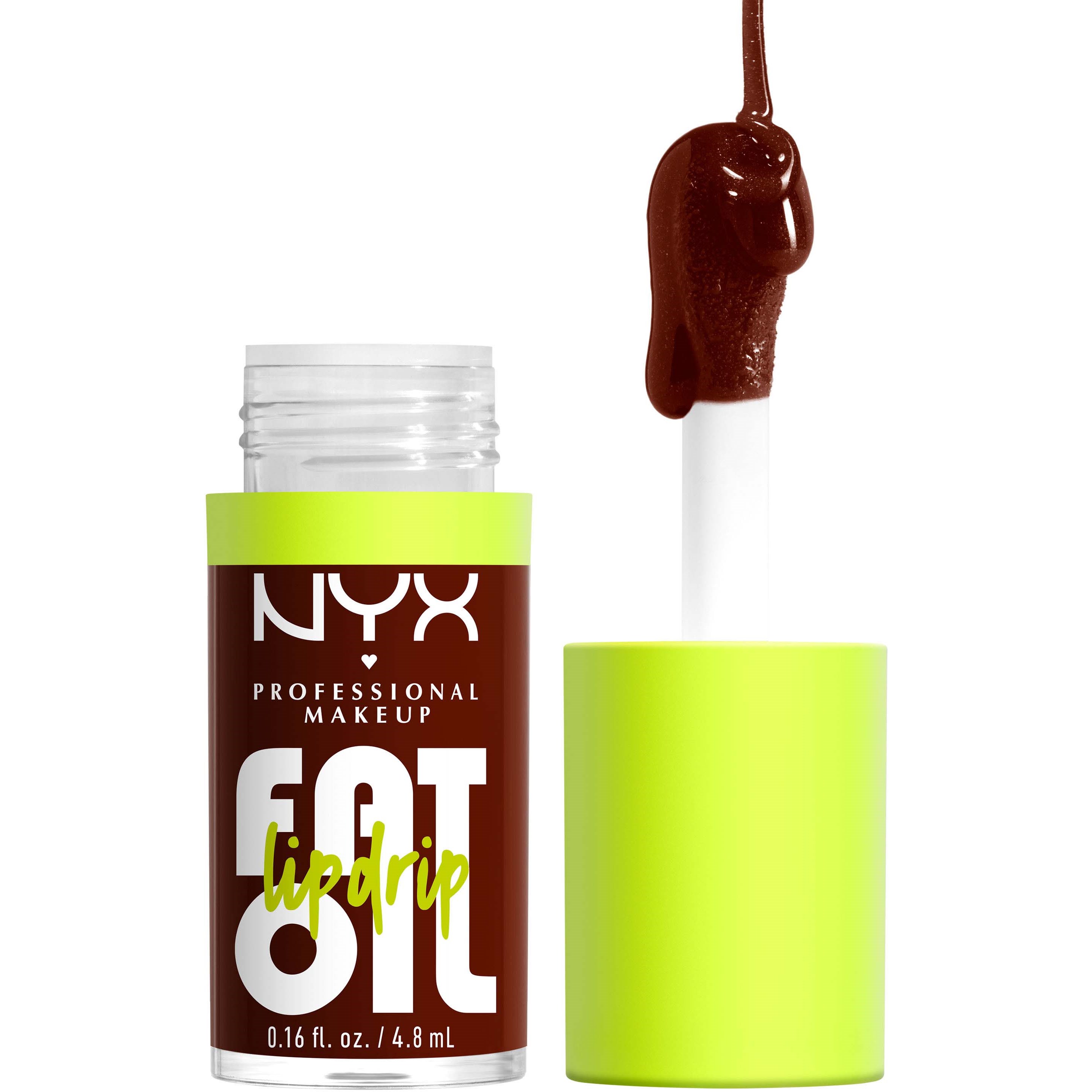 NYX PROFESSIONAL MAKEUP Fat Oil Lip Drip Lip Gloss 08 Status Upd billede