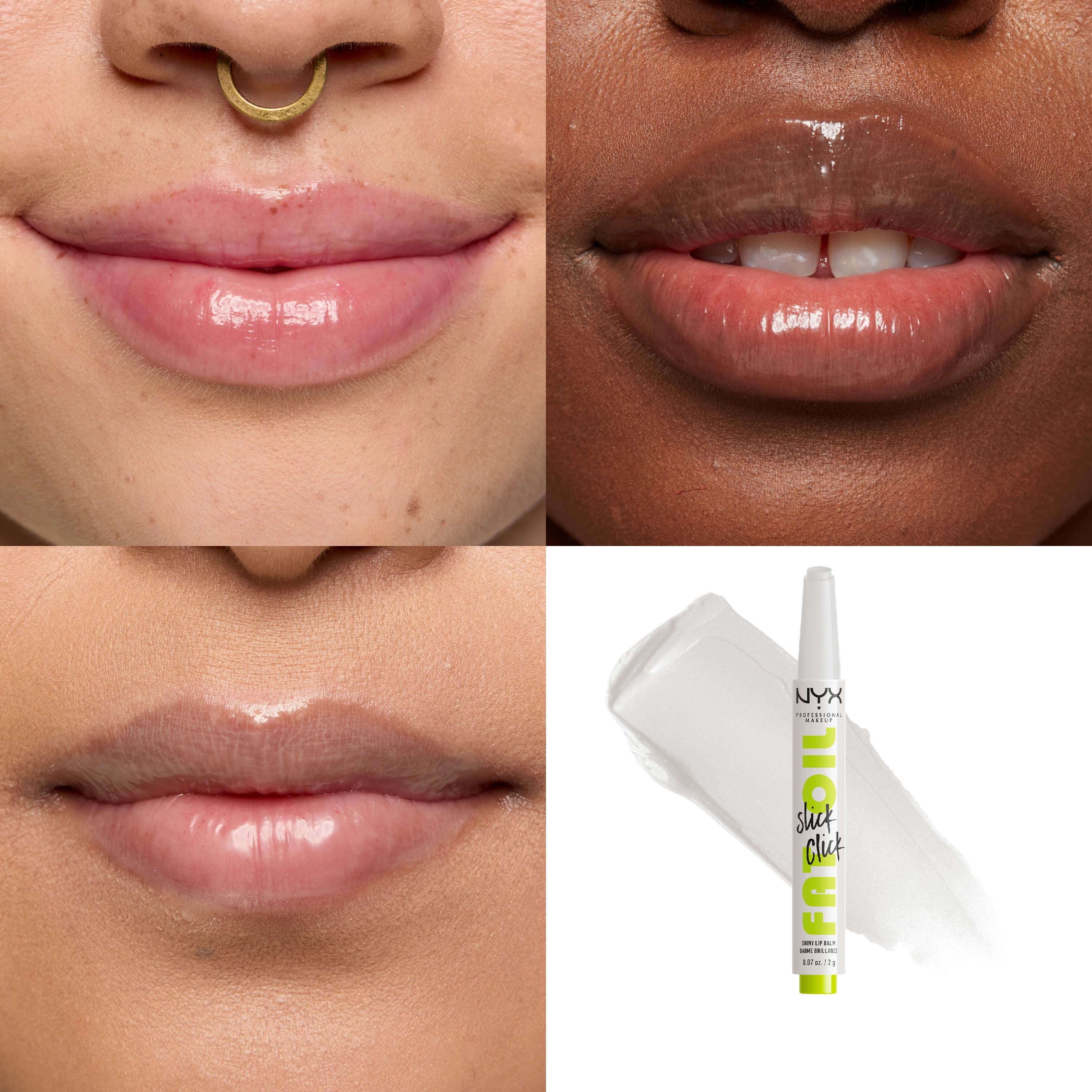 NYX PROFESSIONAL MAKEUP Fat Oil Slick Click Lip Balm 13 Going Live (obrázok 2)