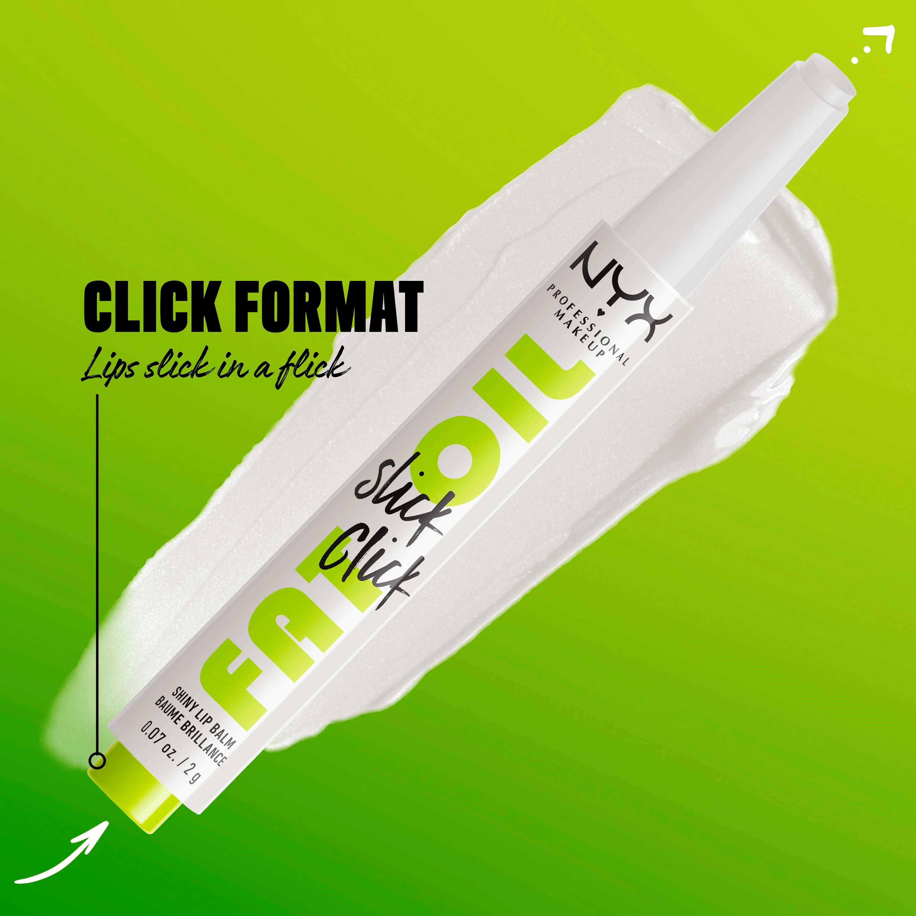 NYX PROFESSIONAL MAKEUP Fat Oil Slick Click Lip Balm 13 Going Live (obrázok 5)