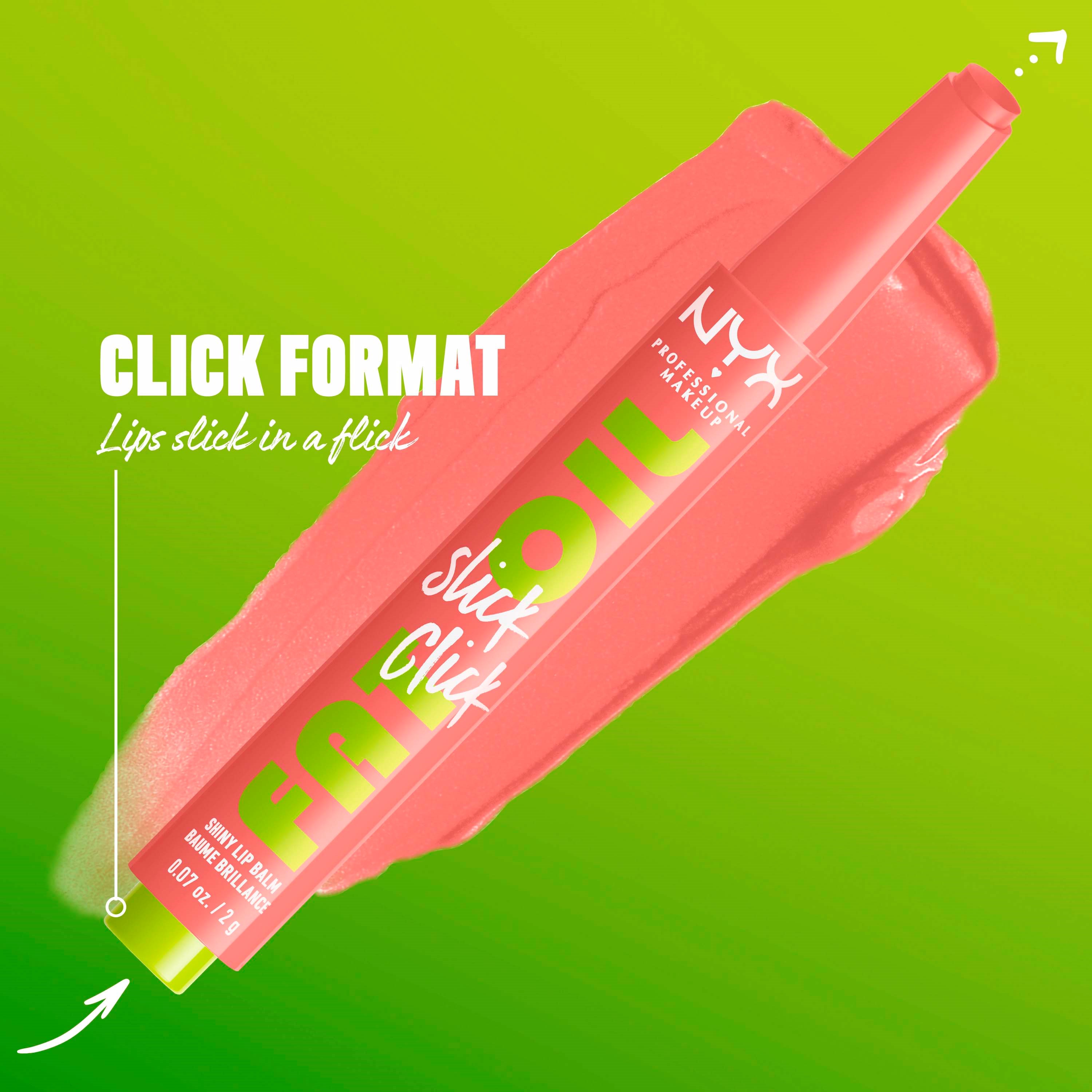 NYX PROFESSIONAL MAKEUP Fat Oil Slick Click Lip Balm 15 Story Or Post (obrázok 4)