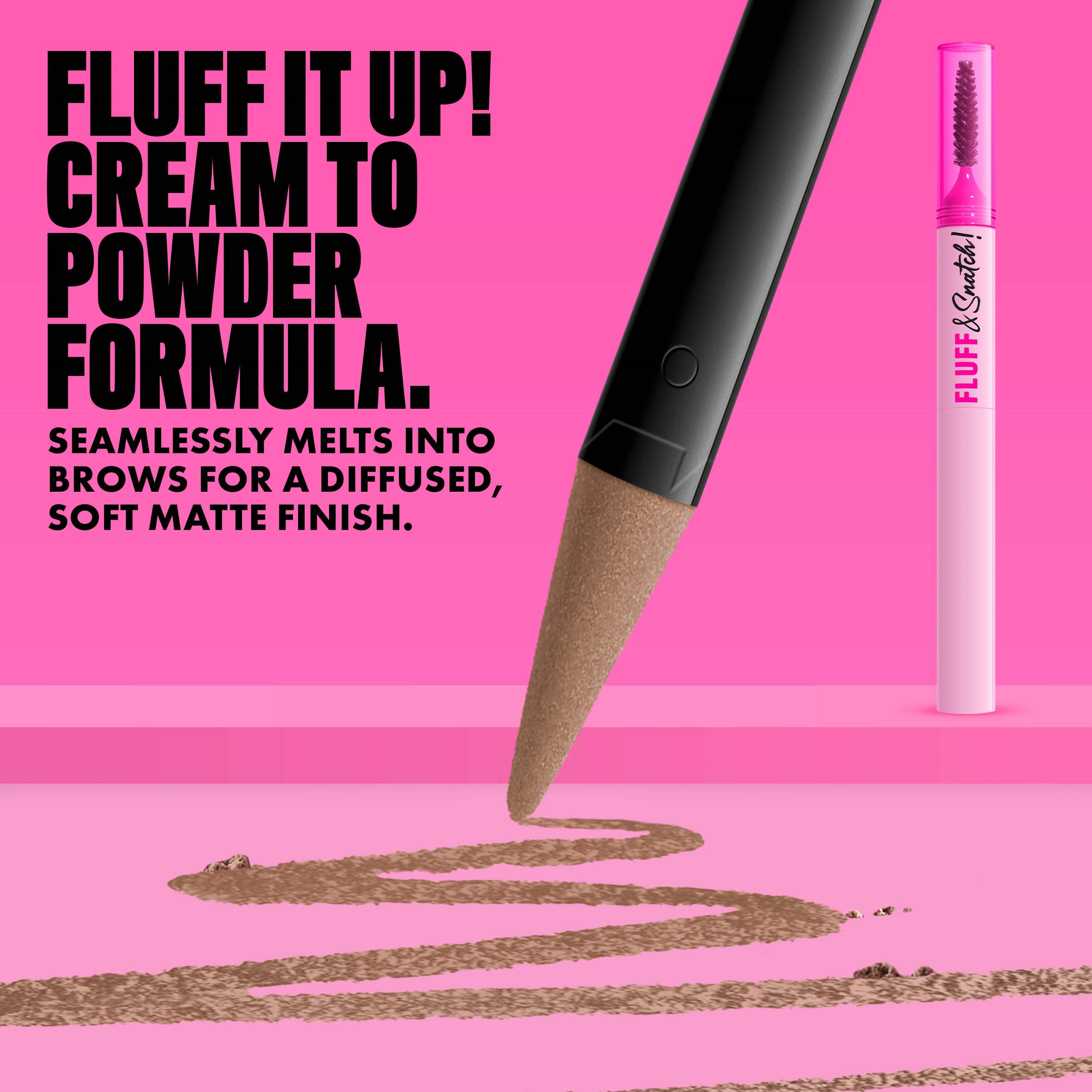 NYX PROFESSIONAL MAKEUP Fluff & Snatch Brow Powder Pen 01 Ash Blonde (obrázok 3)