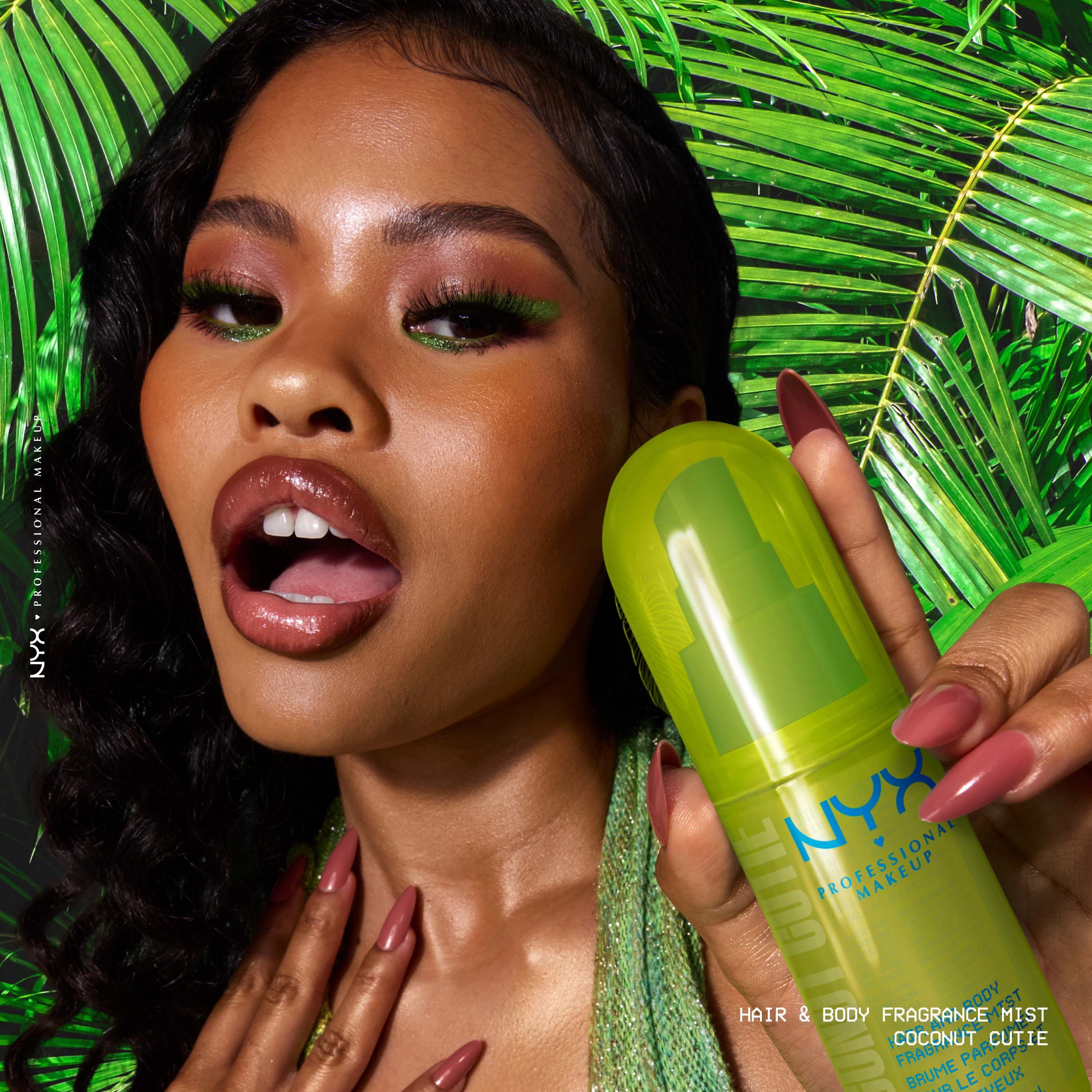 NYX PROFESSIONAL MAKEUP Hair And Body Fragrance Mist Coconut Cutie (obrázok 3)