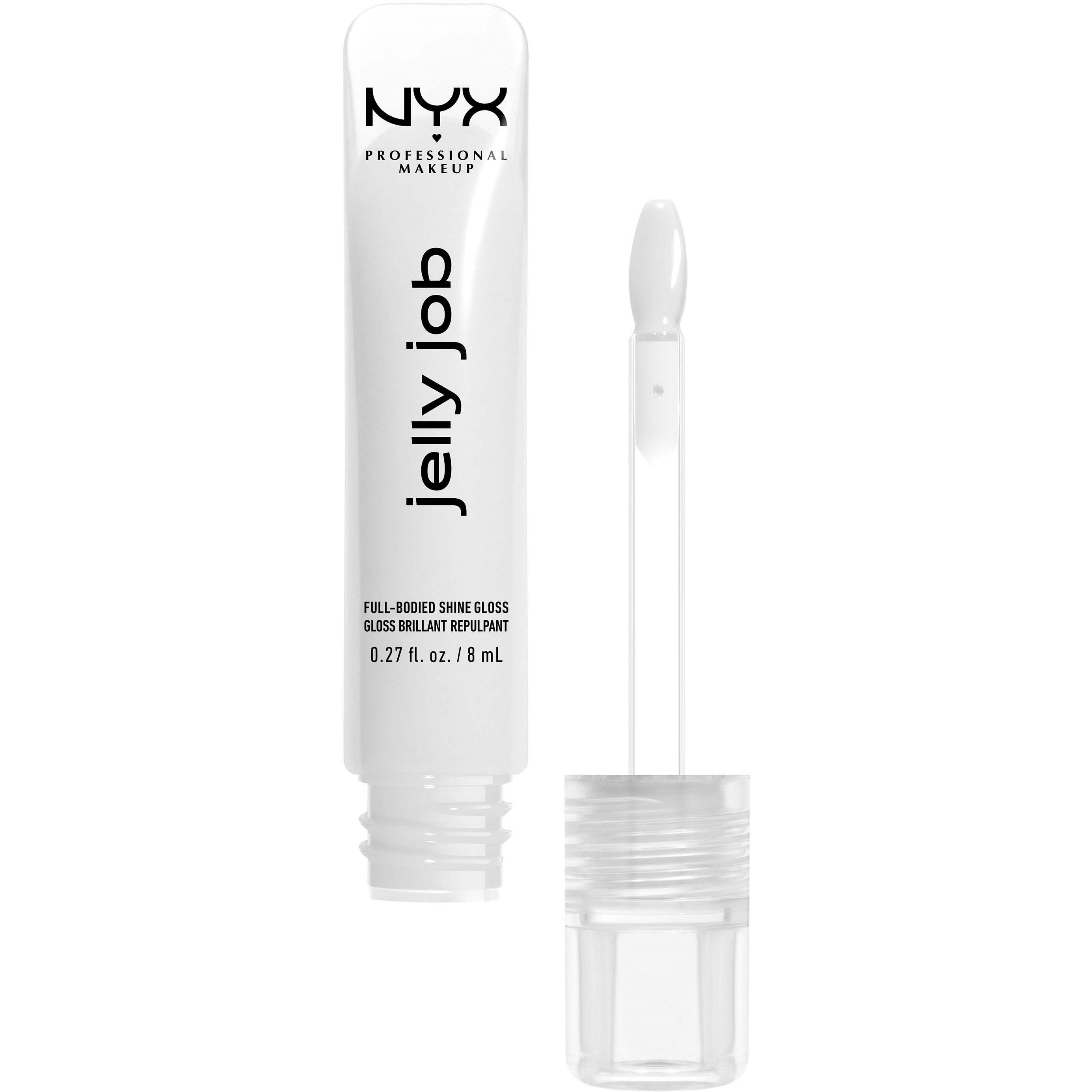 NYX Professional Makeup Jelly Job Lip gloss 01 Just Jelly - 8 ml