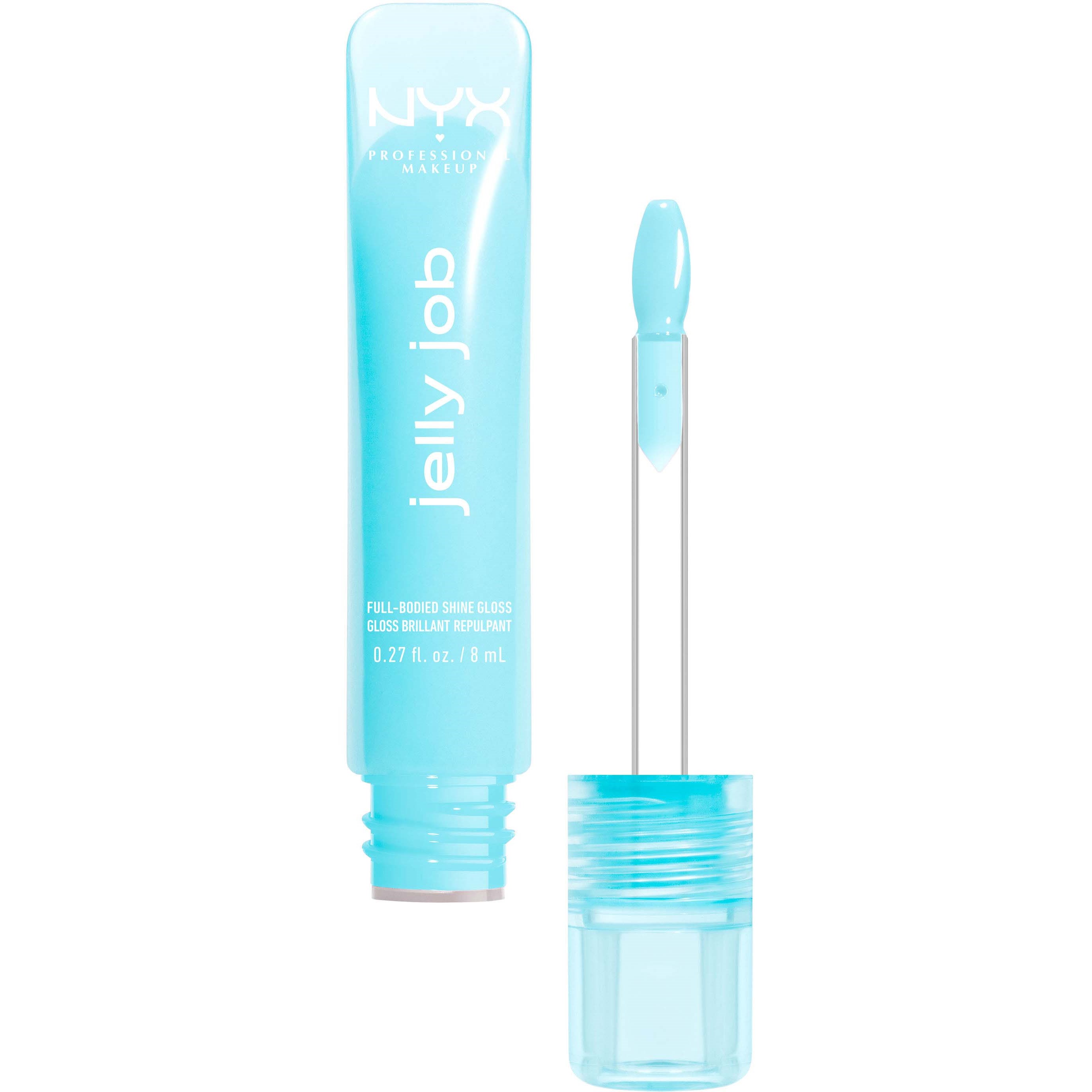 NYX Professional Makeup Jelly Job Lip gloss 02 Jelly Frost - 8 ml