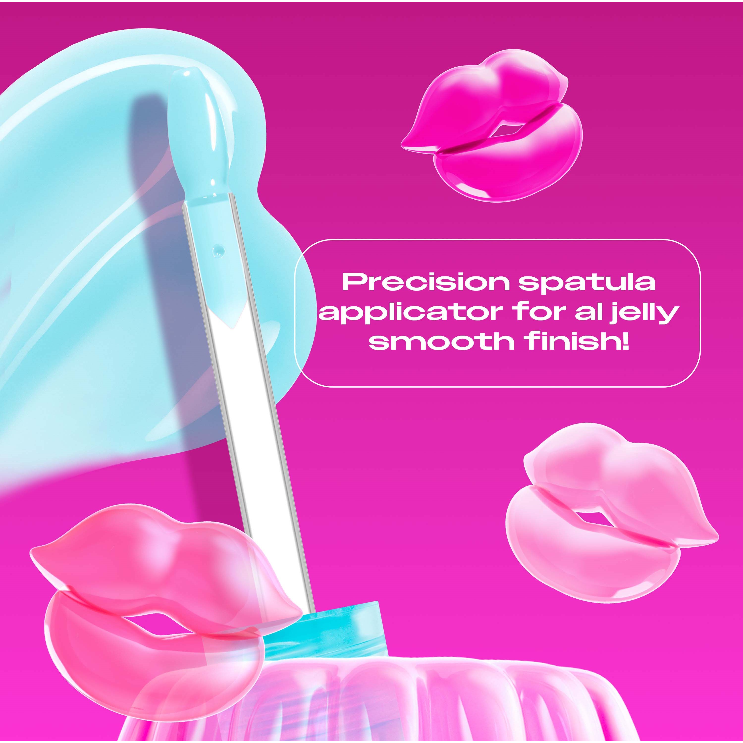 NYX PROFESSIONAL MAKEUP Jelly Job Lip gloss 02 Jelly Frost (obrázok 7)