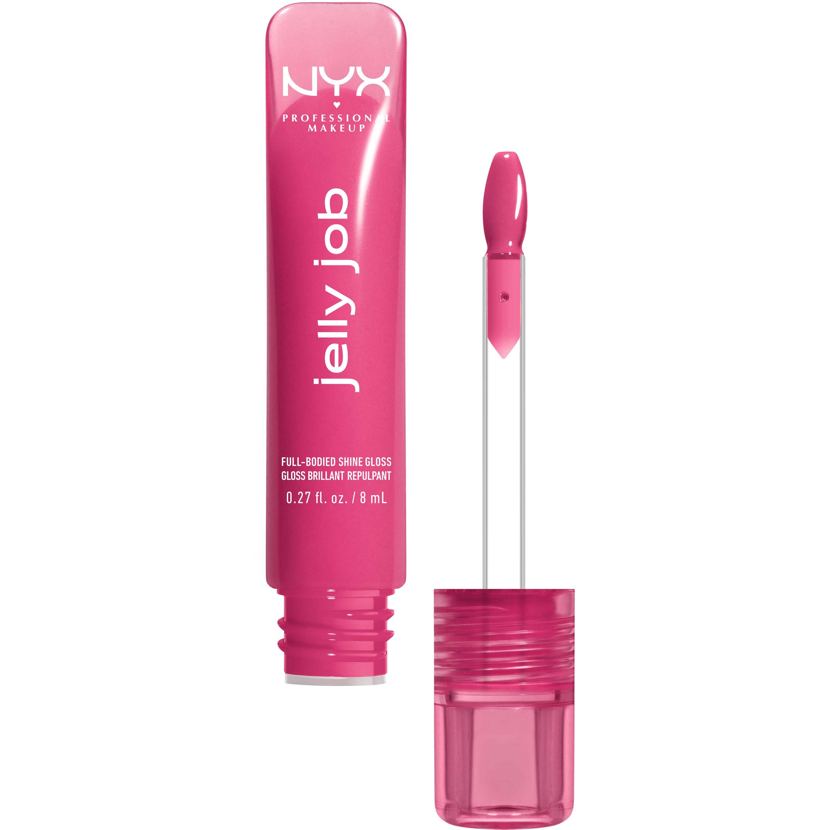 NYX Professional Makeup Jelly Job Lip gloss 09 Jelly Jammin - 8 ml