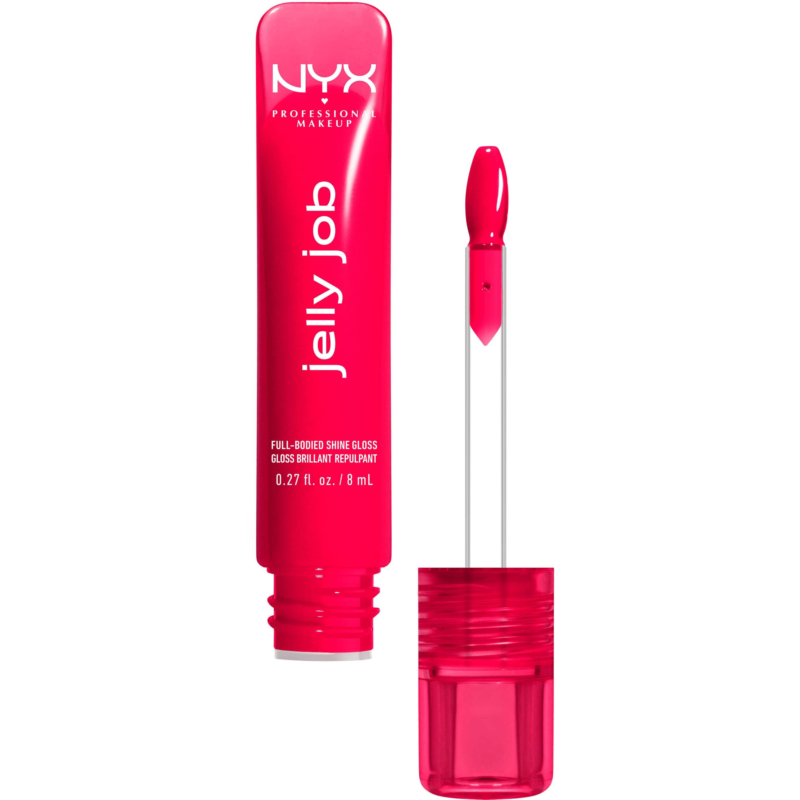 NYX Professional Makeup Jelly Job Lip Gloss 8 ml - 14 Cherry Jelly