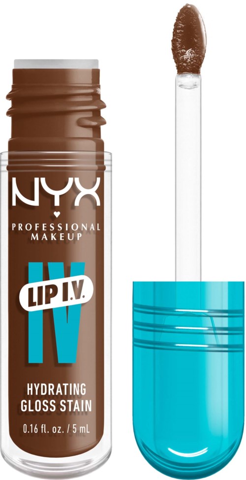 NYX PROFESSIONAL MAKEUP Lip I.V. Hydrating Gloss Stain Lip Gloss 03 Splash N Spice