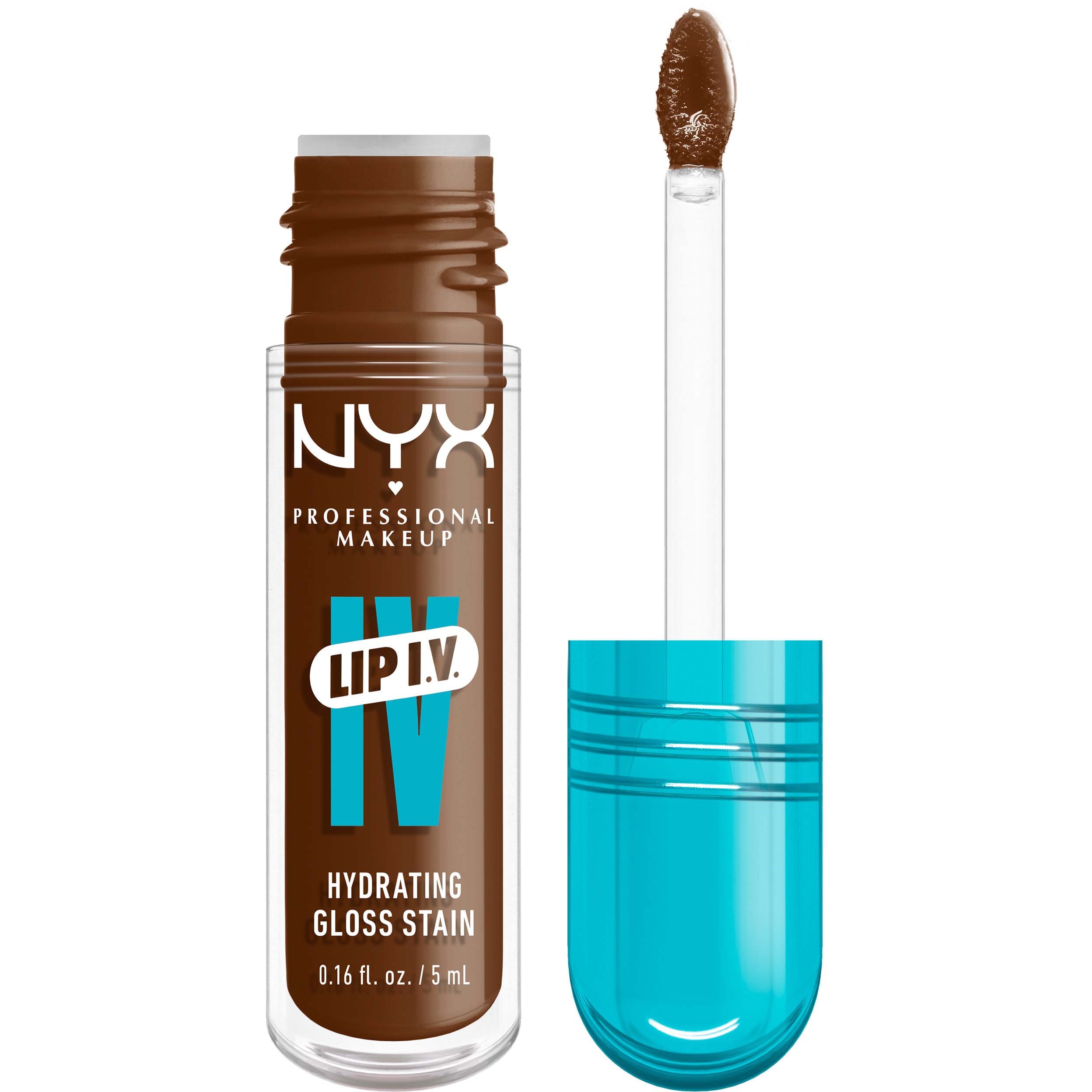 NYX PROFESSIONAL MAKEUP Lip I.V. Hydrating Gloss Stain Lip Gloss billede
