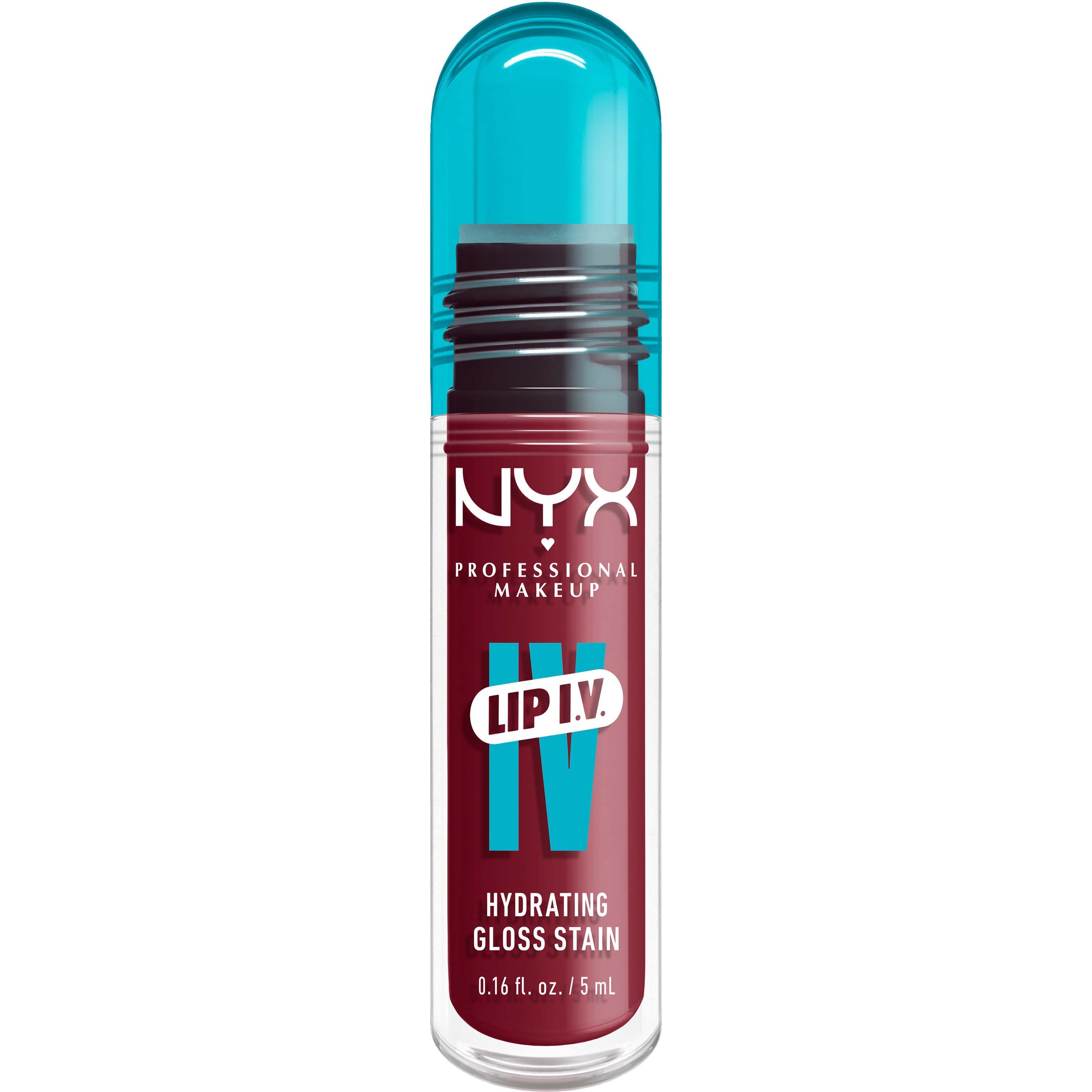 NYX PROFESSIONAL MAKEUP Lip I.V. Hydrating Gloss Stain Lip Gloss 07 Bu (obrázok 6)