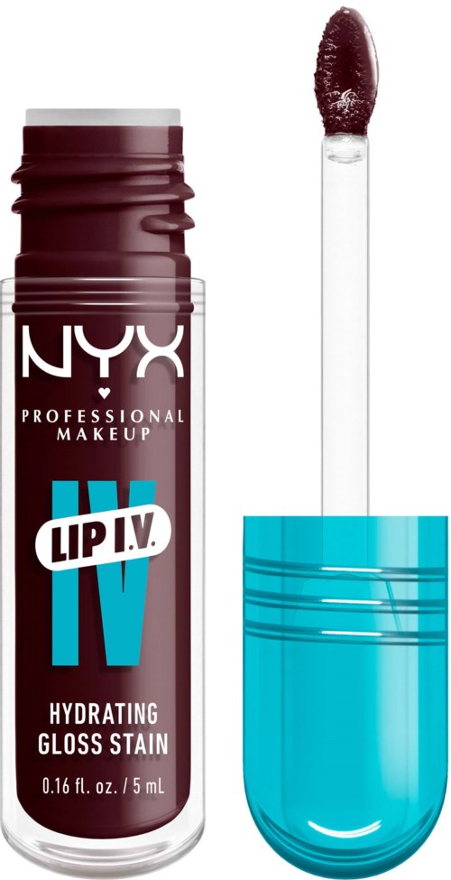 NYX PROFESSIONAL MAKEUP Lip I.V. Hydrating Gloss Stain Lip Gloss 14 Mauve N Moist!