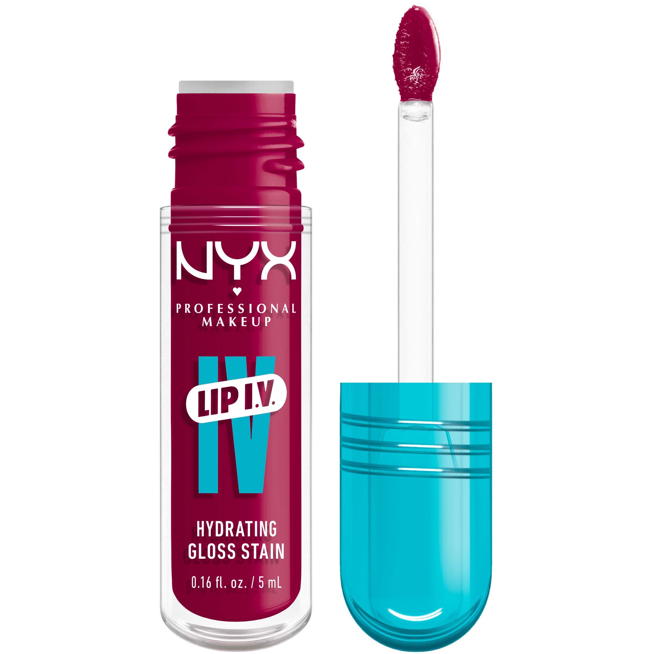NYX PROFESSIONAL MAKEUP Lip I.V. Hydrating Gloss Stain Lip Gloss billede