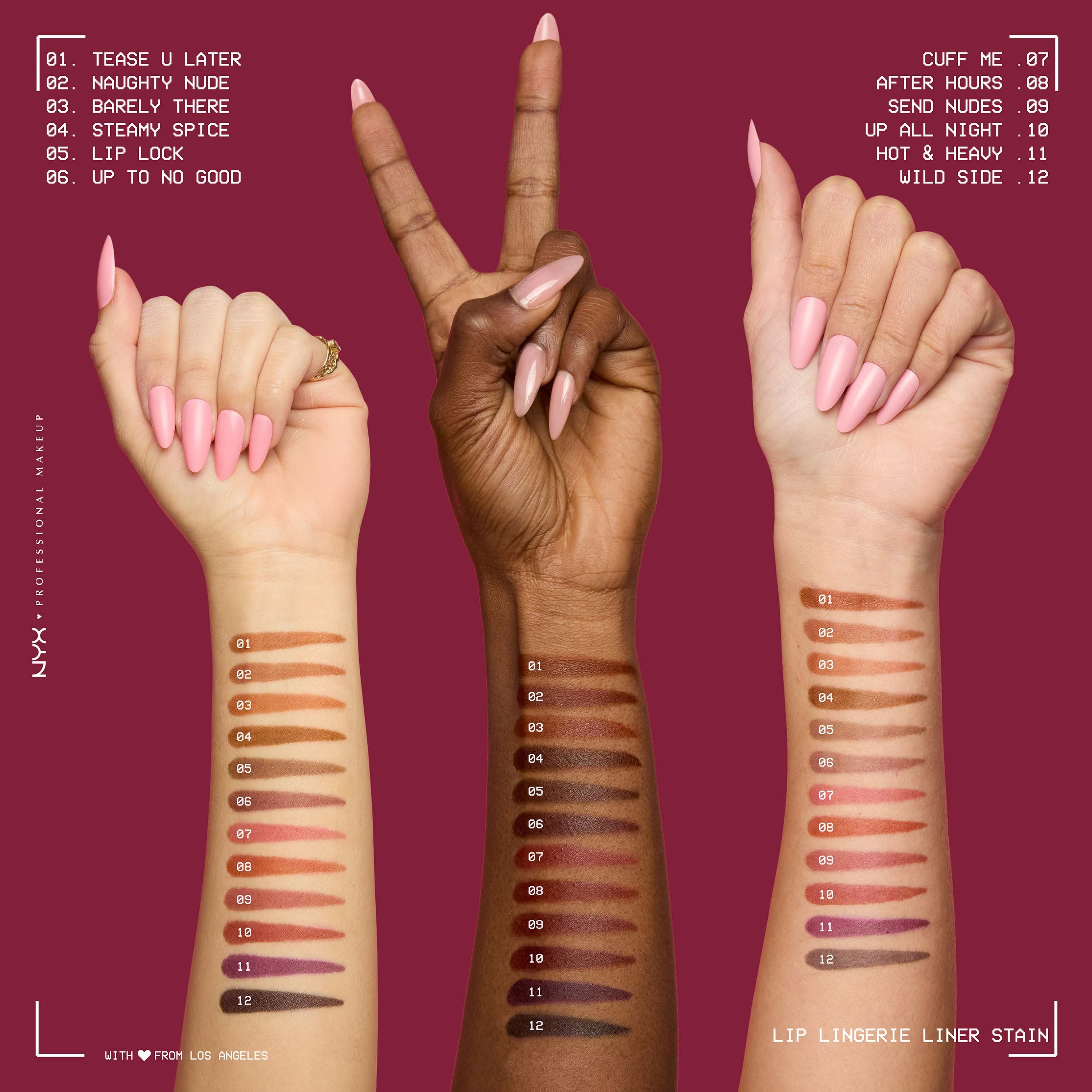 NYX PROFESSIONAL MAKEUP Lip Lingerie Liner Stain 02 Naughty Nude (obrázok 5)