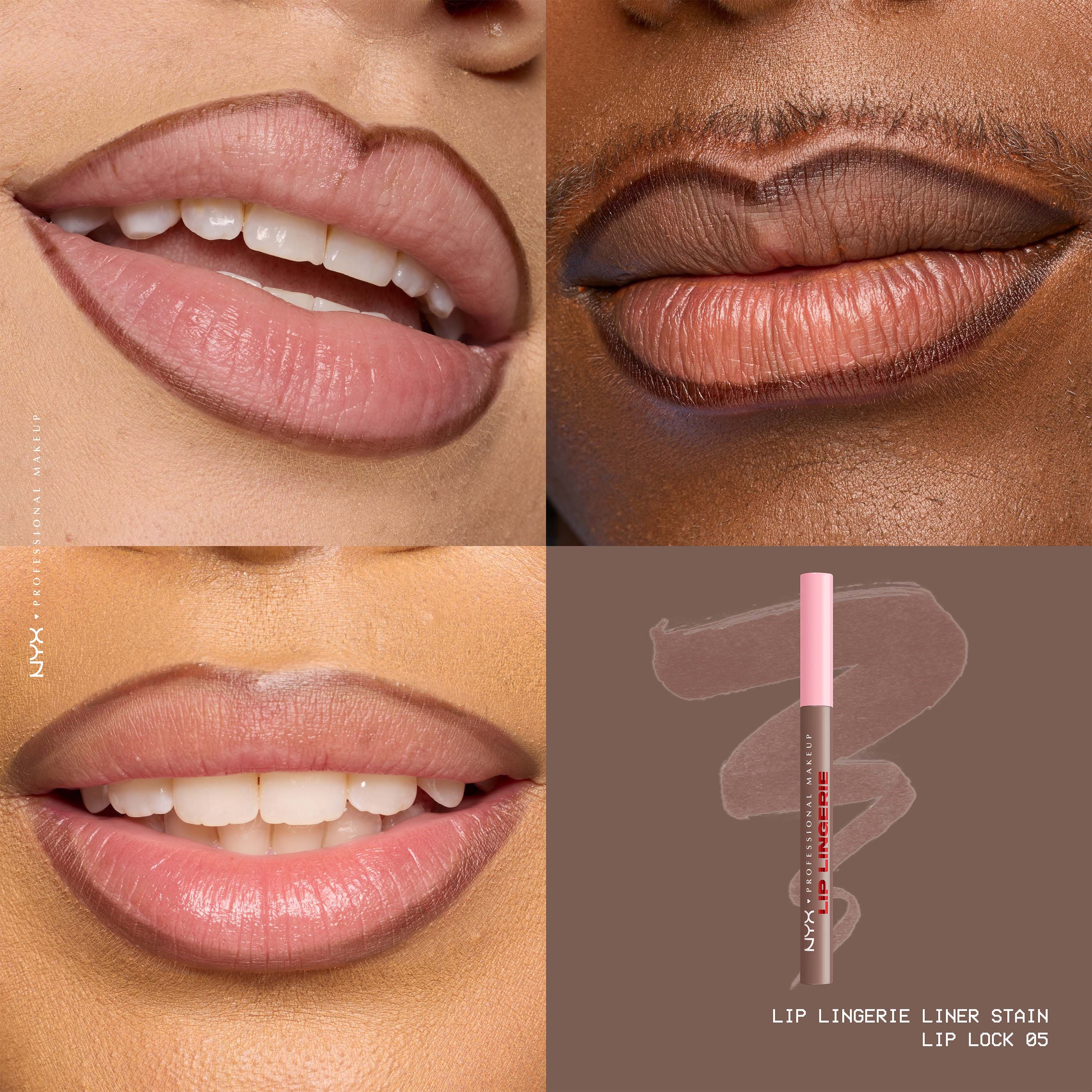 NYX PROFESSIONAL MAKEUP Lip Lingerie Liner Stain 05 Lip Lock (obrázok 4)