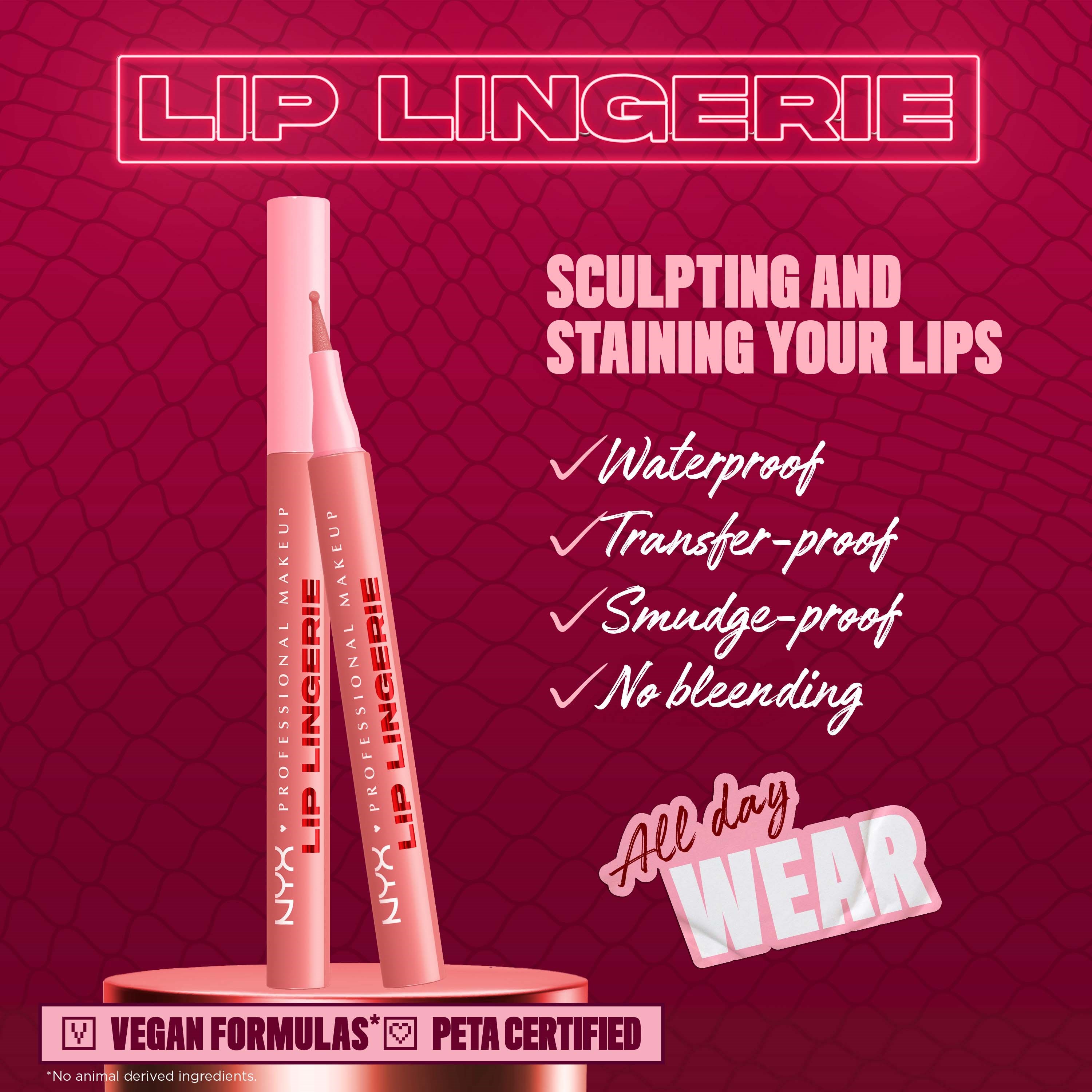 NYX PROFESSIONAL MAKEUP Lip Lingerie Liner Stain 07 Cuff Me (obrázok 3)