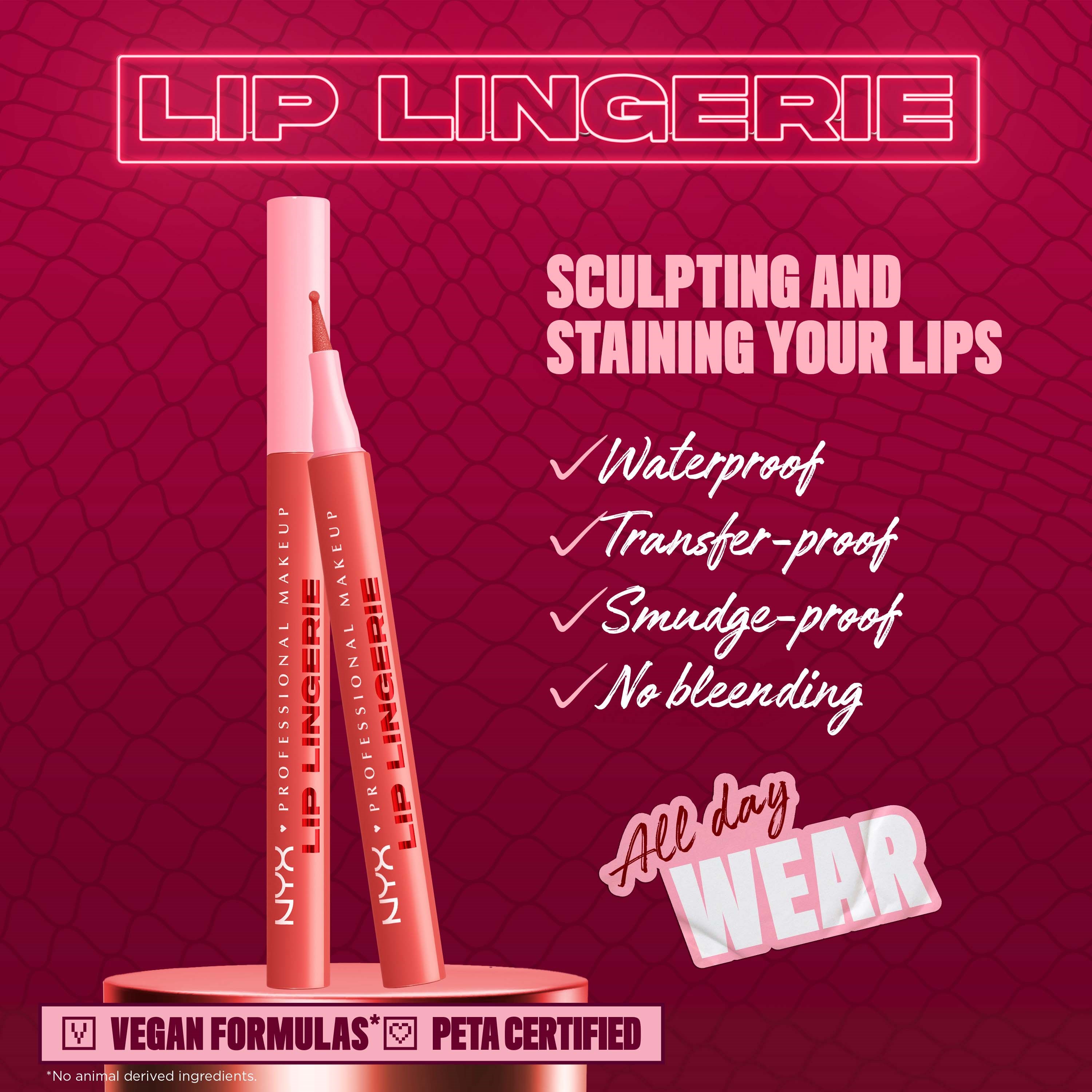 NYX PROFESSIONAL MAKEUP Lip Lingerie Liner Stain 09 Send Nudes (obrázok 3)