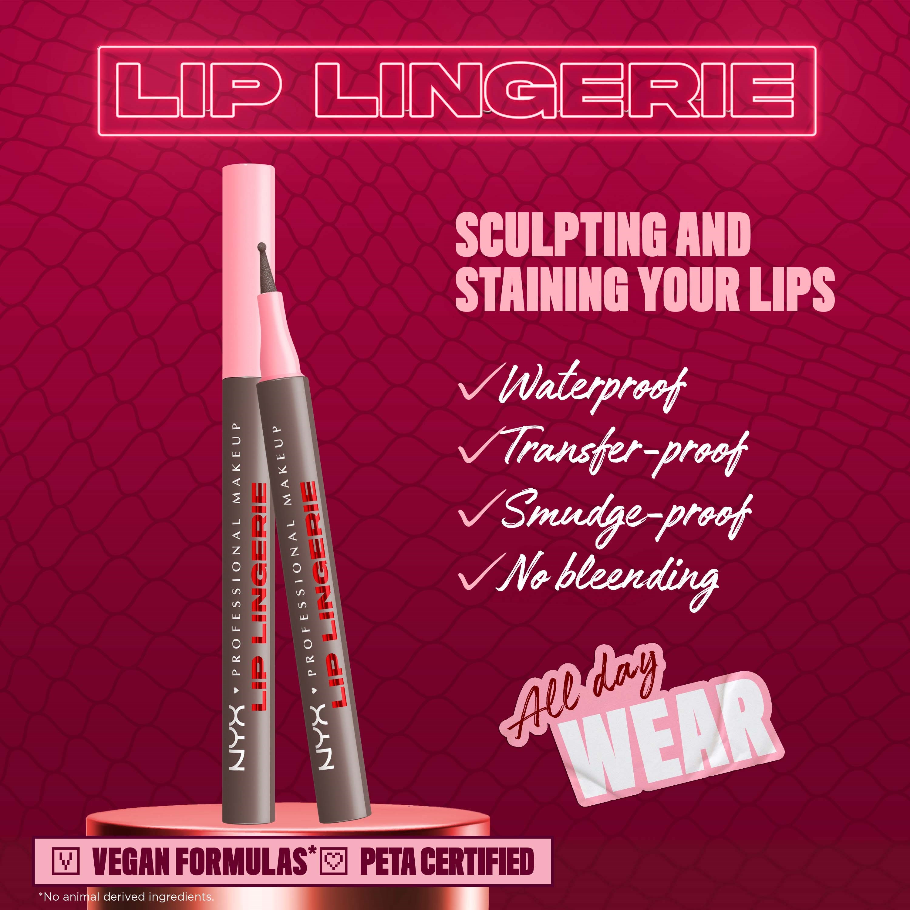 NYX PROFESSIONAL MAKEUP Lip Lingerie Liner Stain 12 Wild Side (obrázok 3)