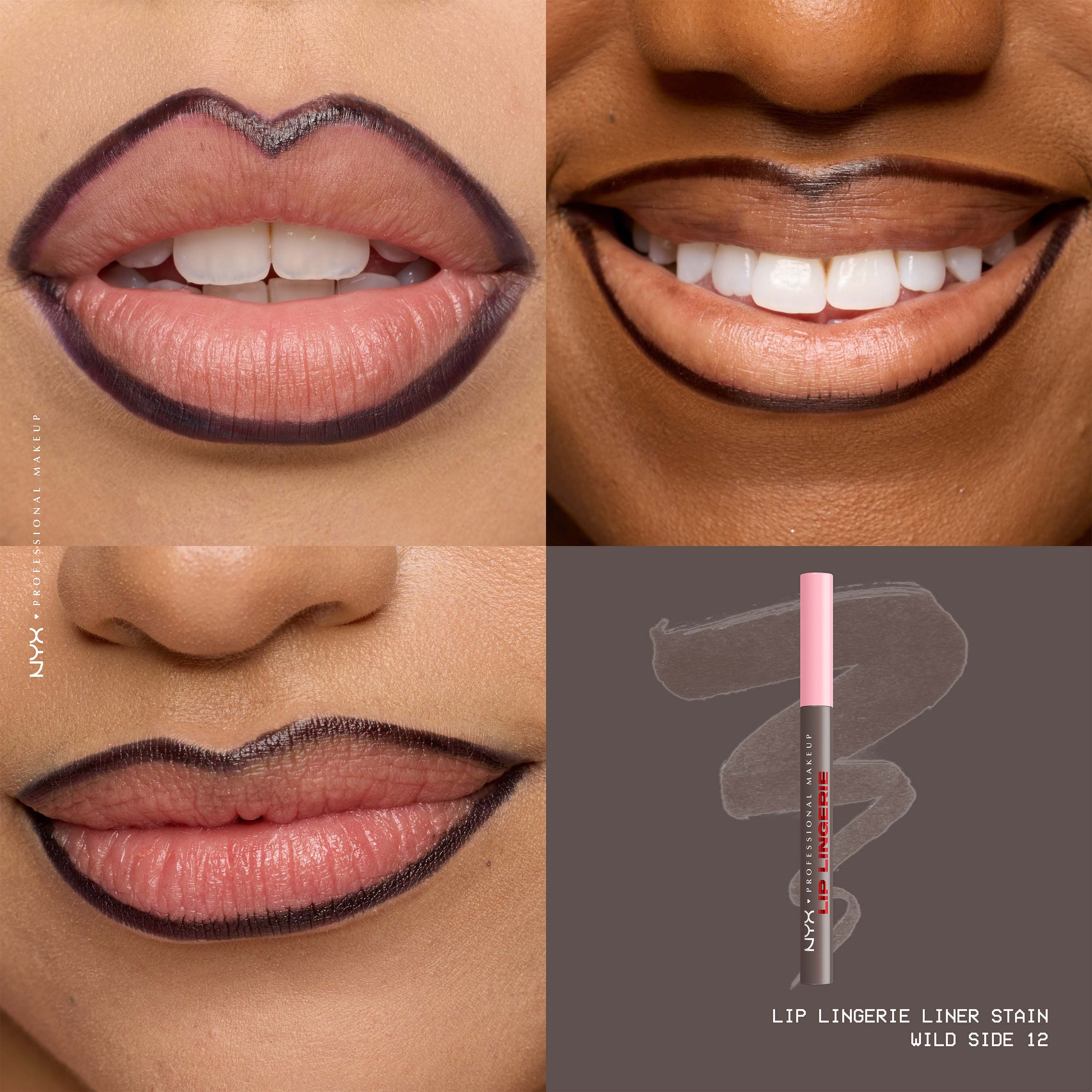 NYX PROFESSIONAL MAKEUP Lip Lingerie Liner Stain 12 Wild Side (obrázok 4)