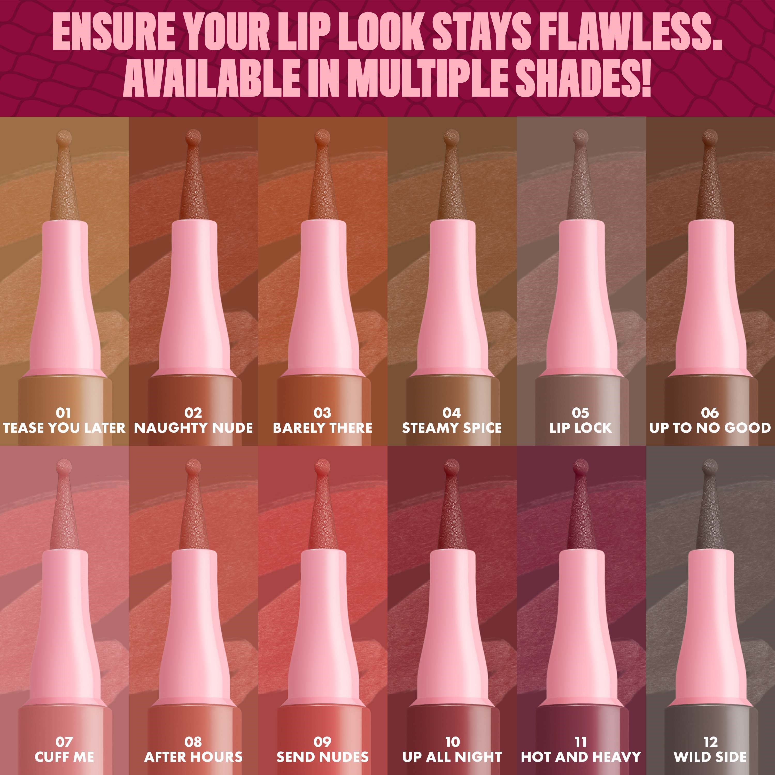 NYX PROFESSIONAL MAKEUP Lip Lingerie Liner Stain 12 Wild Side (obrázok 7)