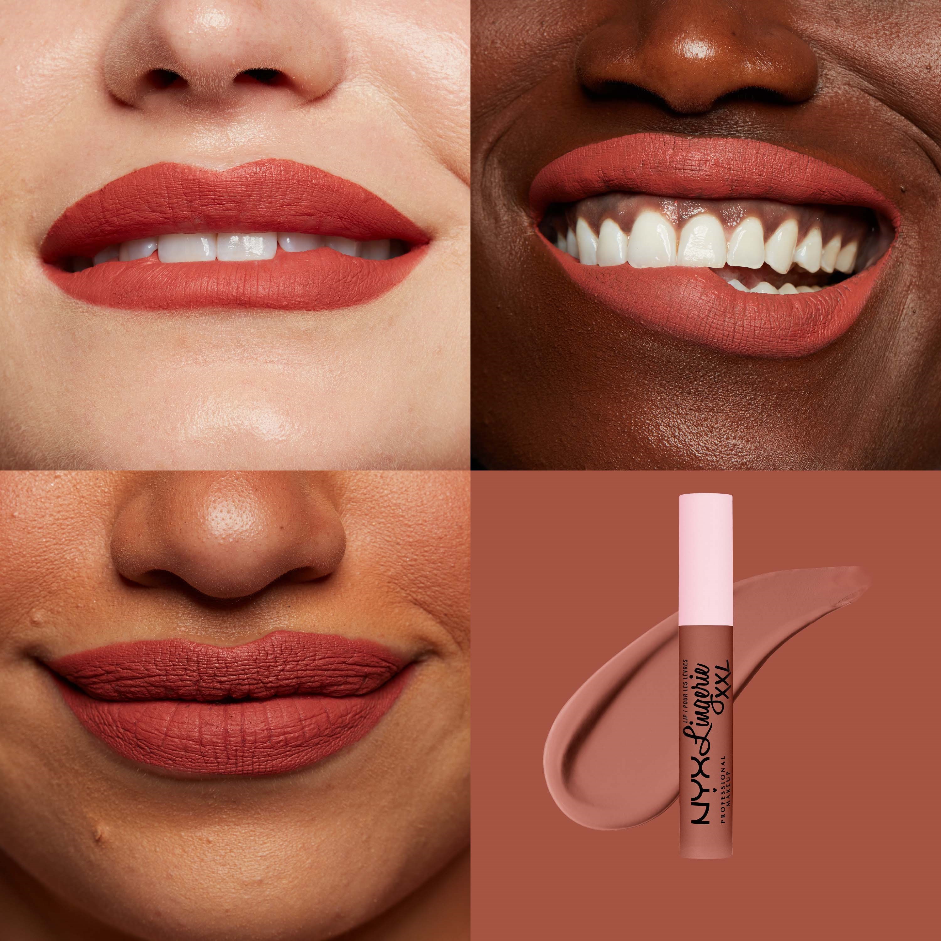 NYX PROFESSIONAL MAKEUP Lip Lingerie XXL Matte Liquid Lipstick 25 Ca (obrázok 9)