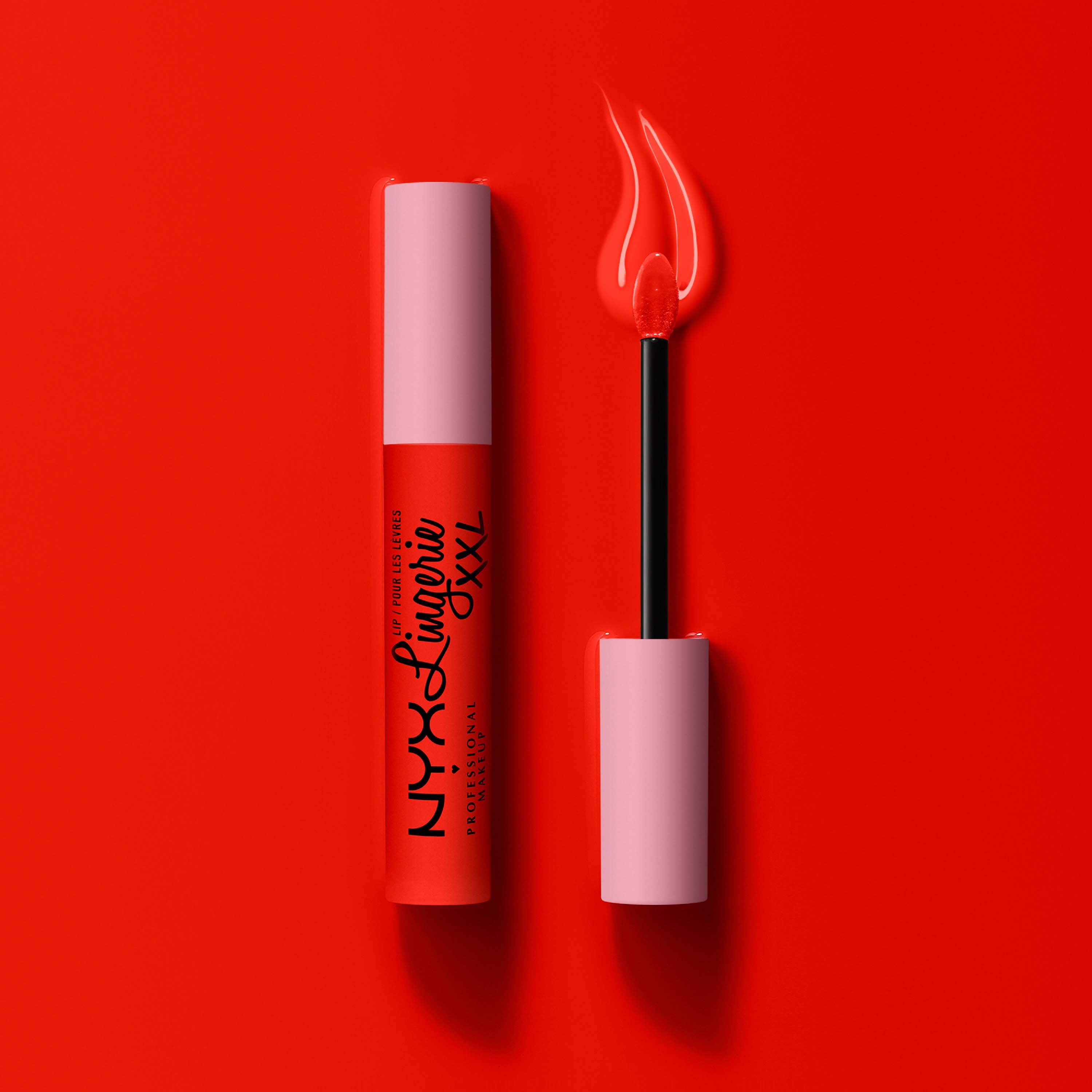 NYX PROFESSIONAL MAKEUP Lip Lingerie XXL Matte Liquid Lipstick 27 On (obrázok 10)
