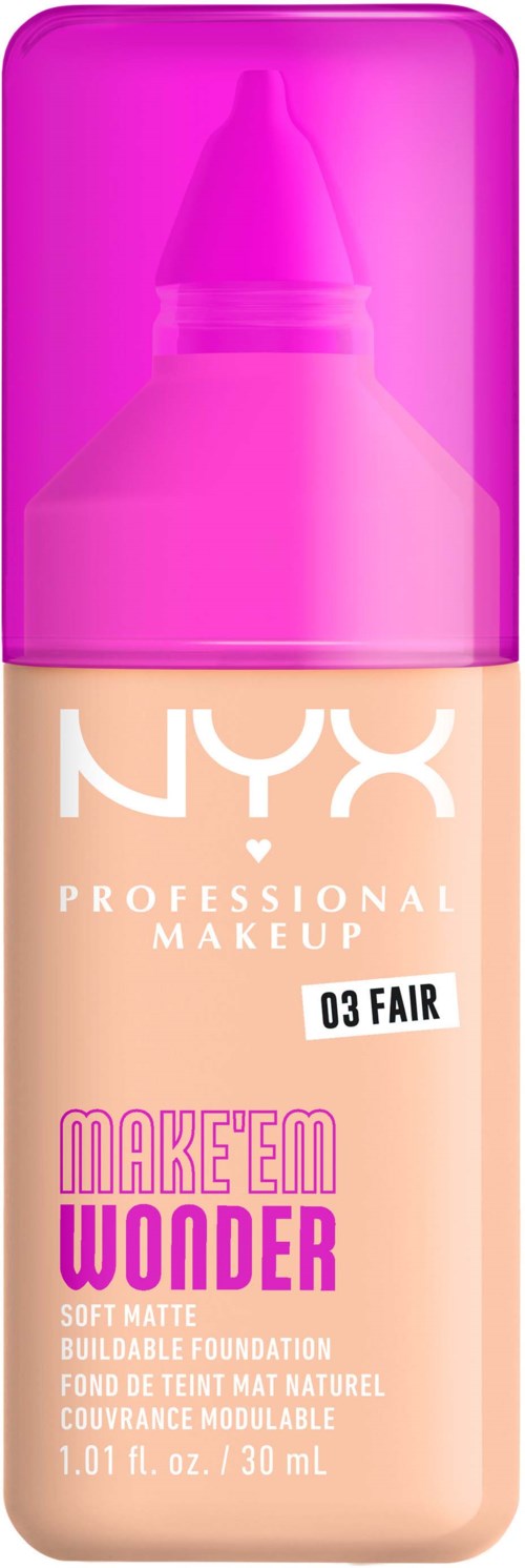 NYX PROFESSIONAL MAKEUP Make Em Wonder Foundation 03 Fair