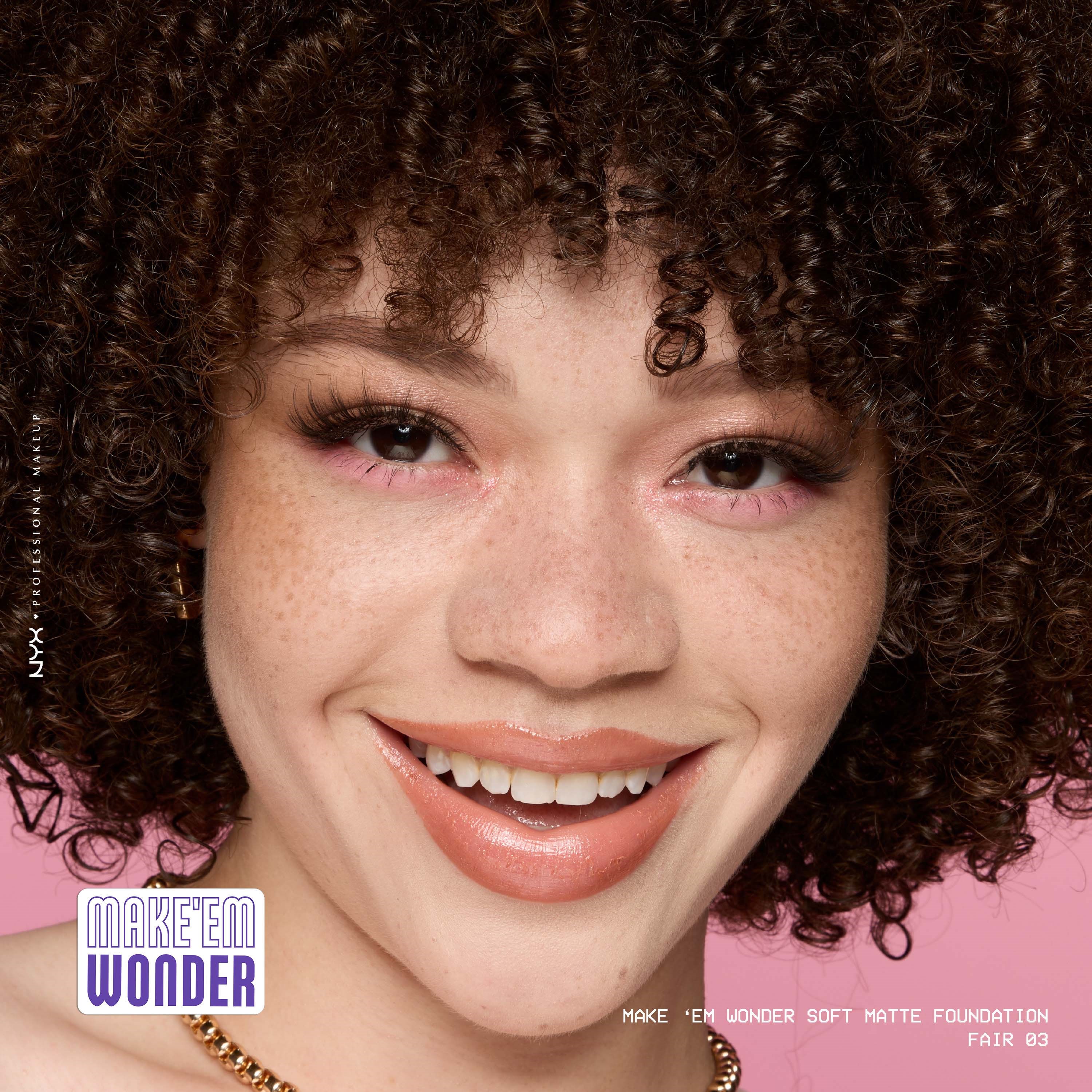 NYX PROFESSIONAL MAKEUP Make Em Wonder Foundation 03 Fair (obrázok 8)
