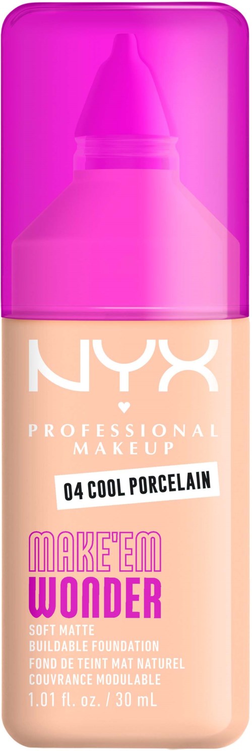 NYX PROFESSIONAL MAKEUP Make Em Wonder Foundation 04 Cool Porcelain