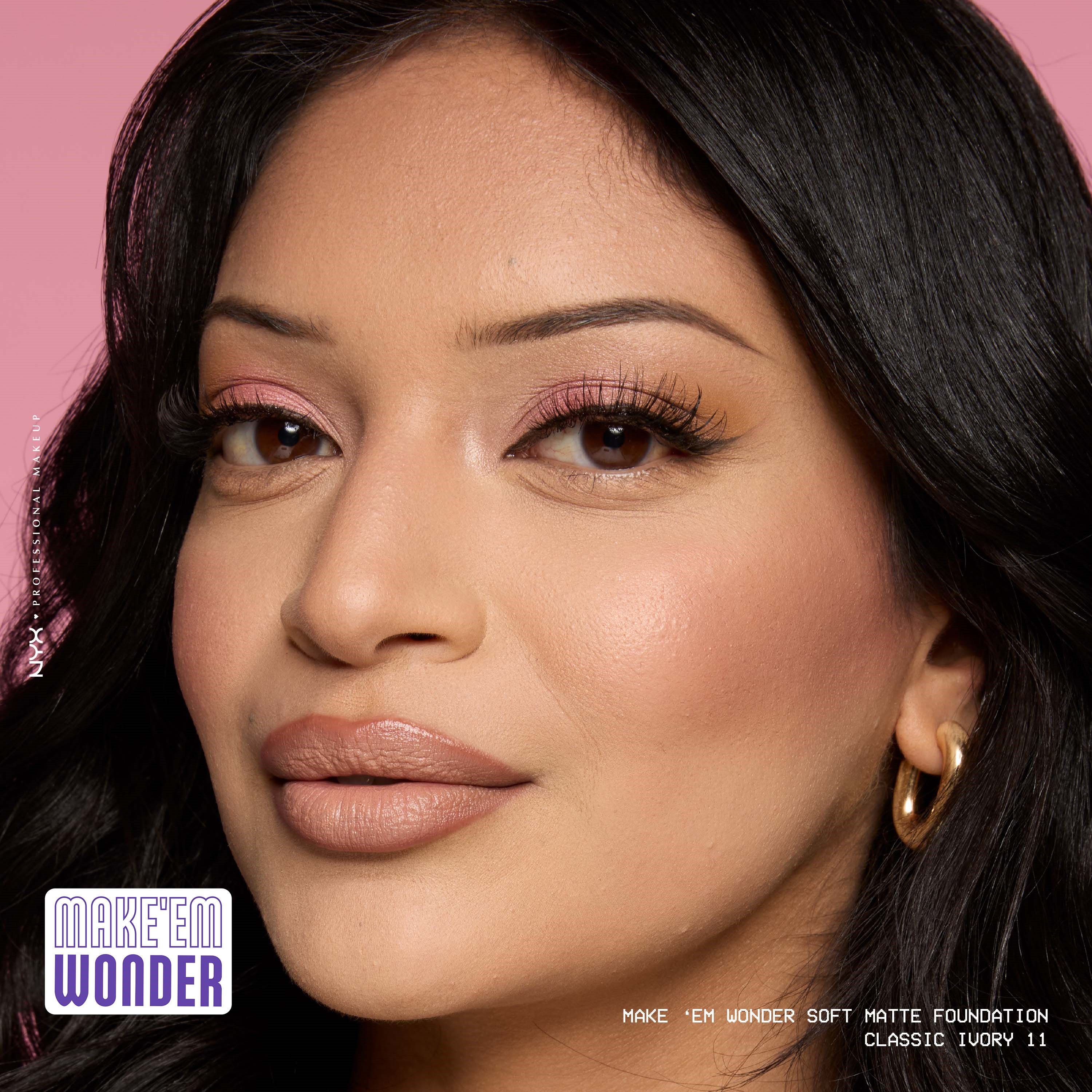 NYX PROFESSIONAL MAKEUP Make Em Wonder Foundation 11 Classic Ivory (obrázok 8)