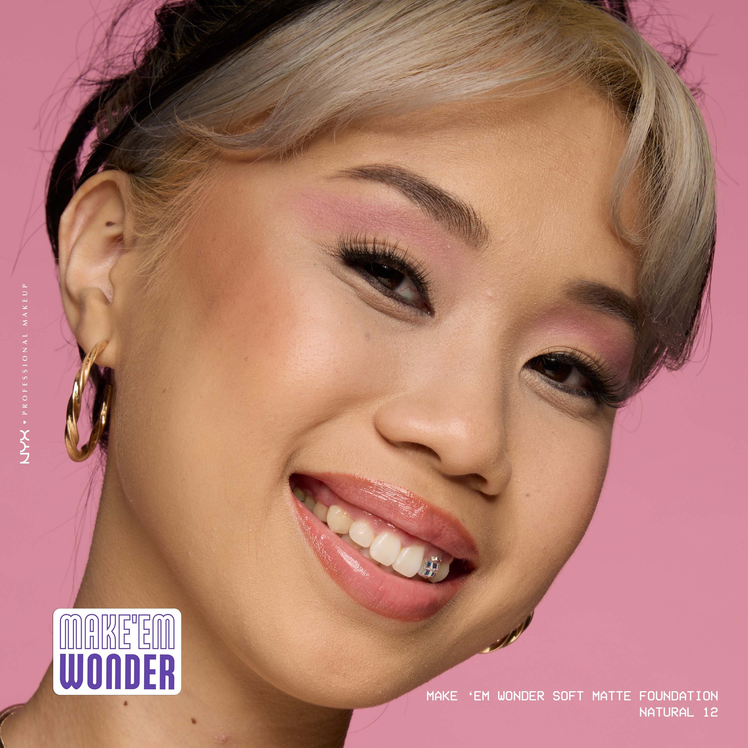 NYX PROFESSIONAL MAKEUP Make Em Wonder Foundation 12 Natural (obrázok 8)