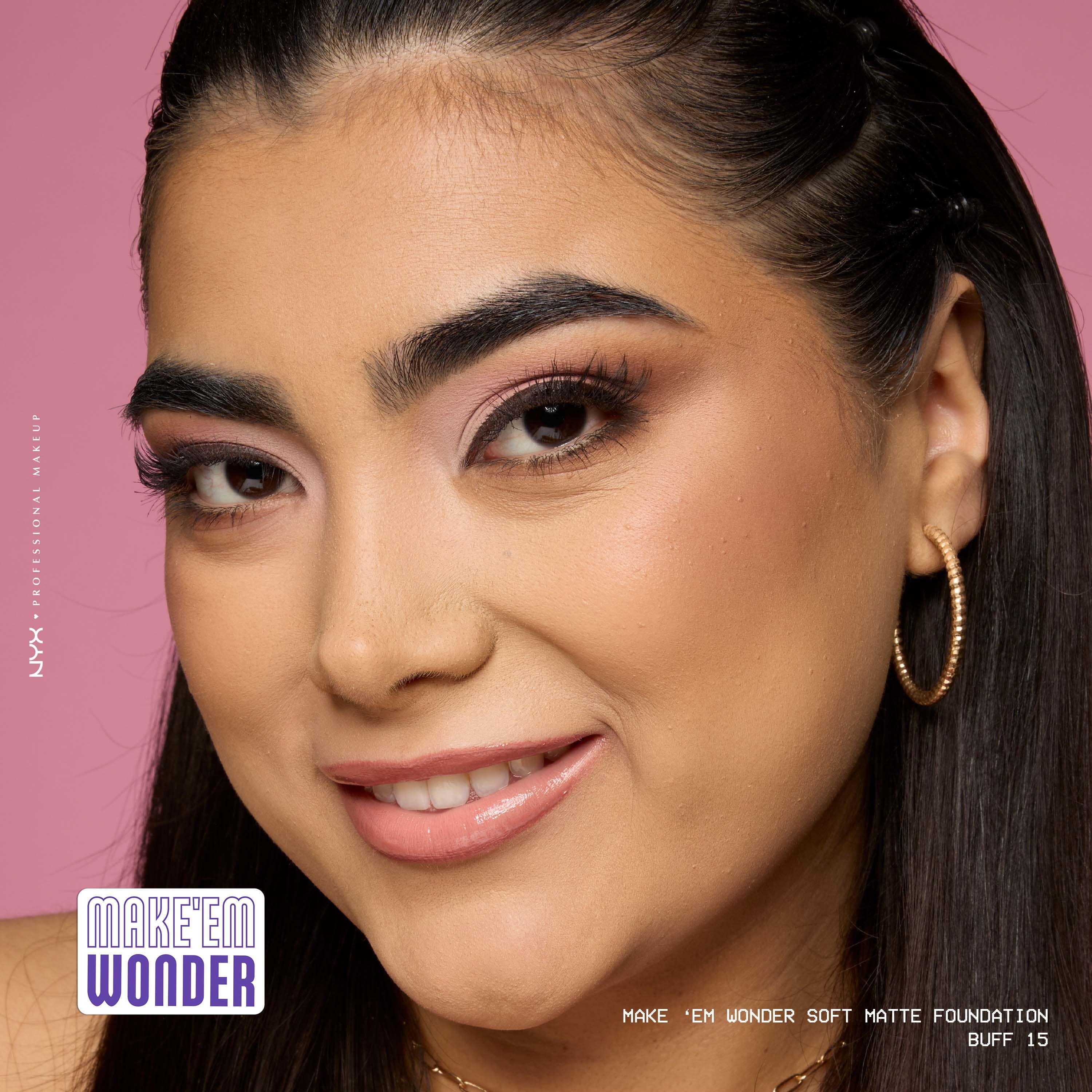 NYX PROFESSIONAL MAKEUP Make Em Wonder Foundation 15 Buff (obrázok 8)