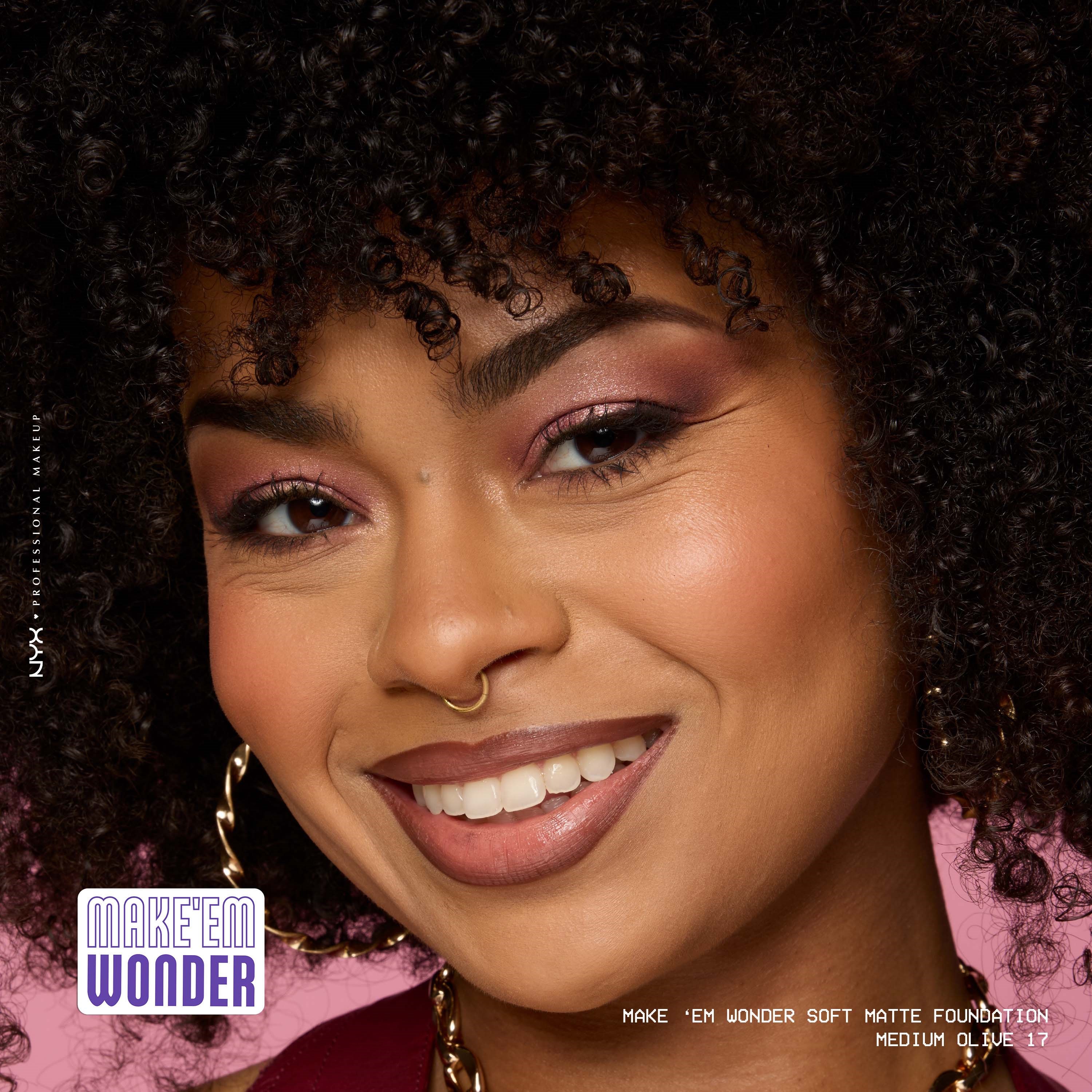 NYX PROFESSIONAL MAKEUP Make Em Wonder Foundation 17 Medium Olive (obrázok 8)