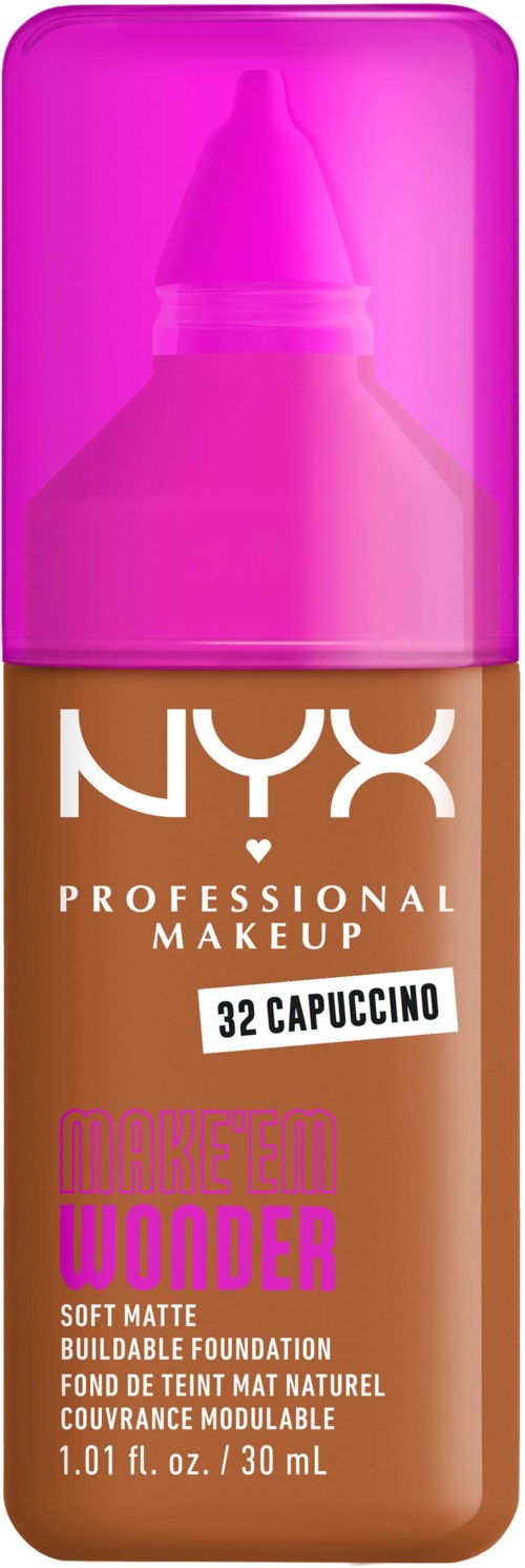 NYX PROFESSIONAL MAKEUP Make Em Wonder Foundation 32 Capuccino