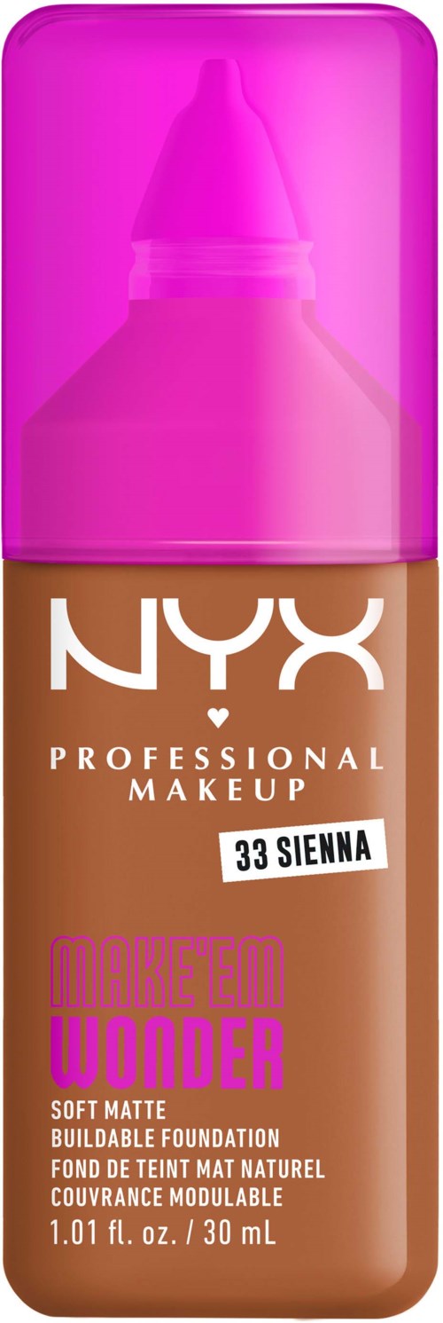 NYX PROFESSIONAL MAKEUP Make Em Wonder Foundation 33 Sienna