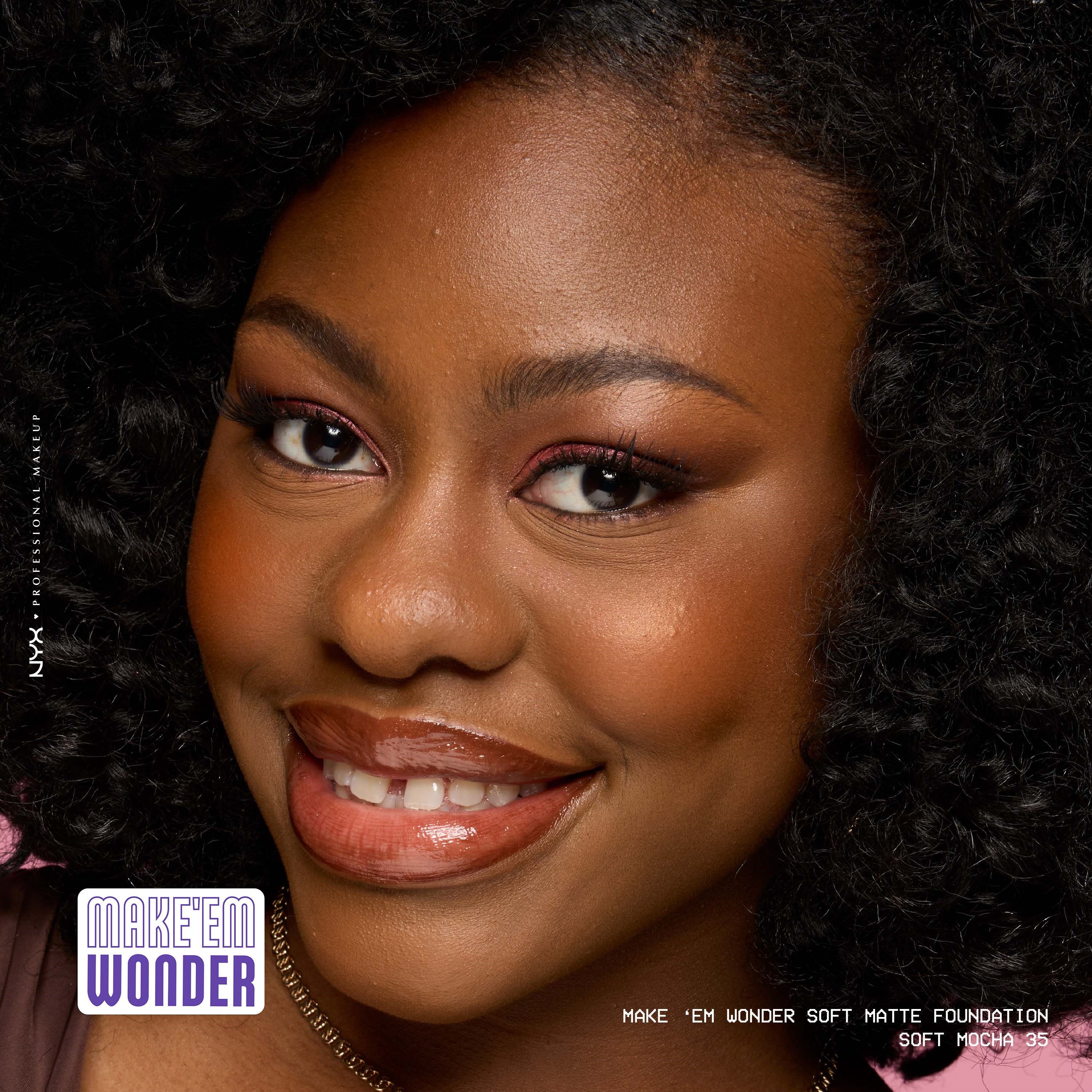 NYX PROFESSIONAL MAKEUP Make Em Wonder Foundation 35 Soft Mocha (obrázok 8)