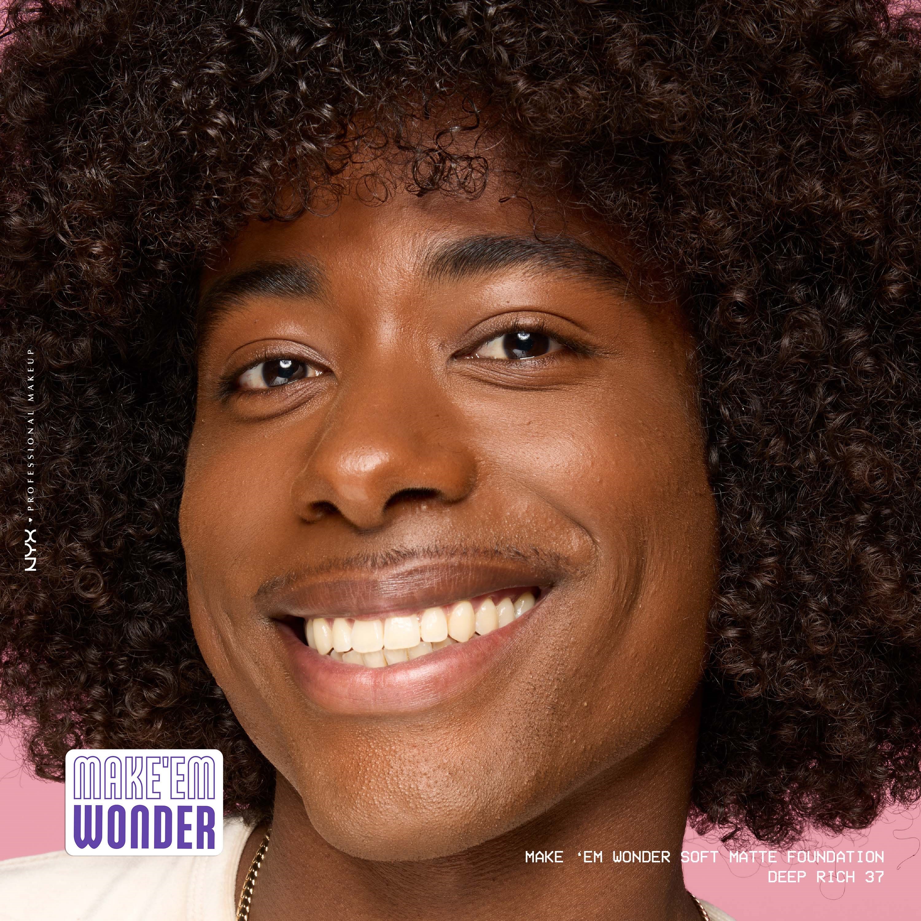 NYX PROFESSIONAL MAKEUP Make Em Wonder Foundation 37 Deep Rich (obrázok 8)