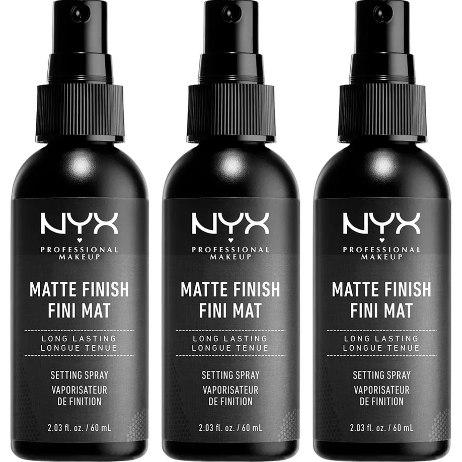 Läs mer om NYX PROFESSIONAL MAKEUP Makeup Setting Spray Matte Finish x 3
