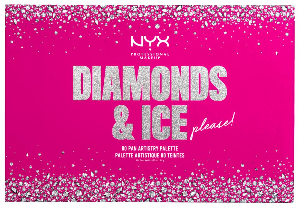 Nyx Pmu Diamonds & Ice Please! Palette 80-pan