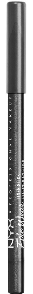 Musta ja hopea kynä, jossa lukee "NYX PROFESSIONAL MAKEUP" ja "TATTOO LINER".