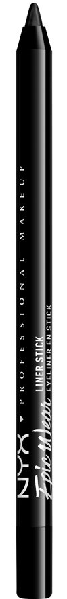 Een zwarte oogpotlood met het NYX Professional Makeup-logo.