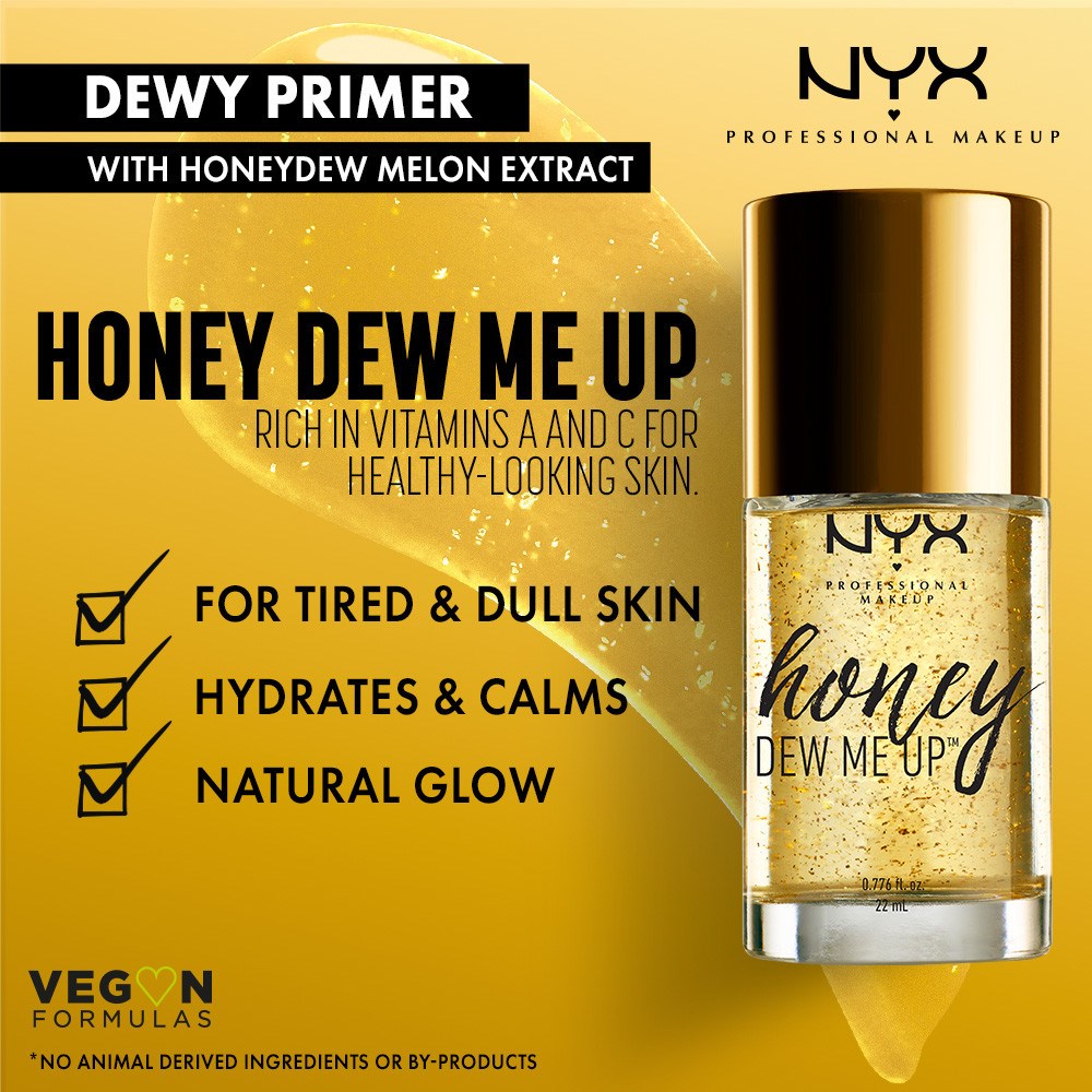 NYX PROFESSIONAL MAKEUP Make-up Honey Dew Me Up - Baza pod makijaż 22 (obrázok 4)