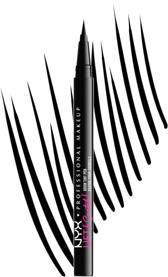 NYX Prof. Make-up Lift N Snatch Brow Tint Pen Black