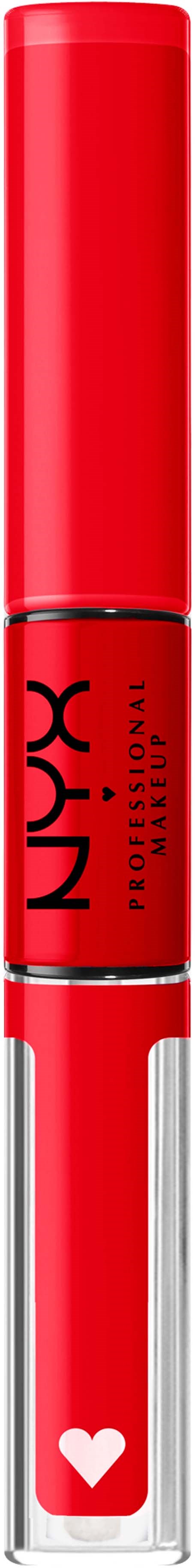 NYX PROFESSIONAL MAKEUP Shine Loud Pro Pigment Lip Shine Rebel In Red